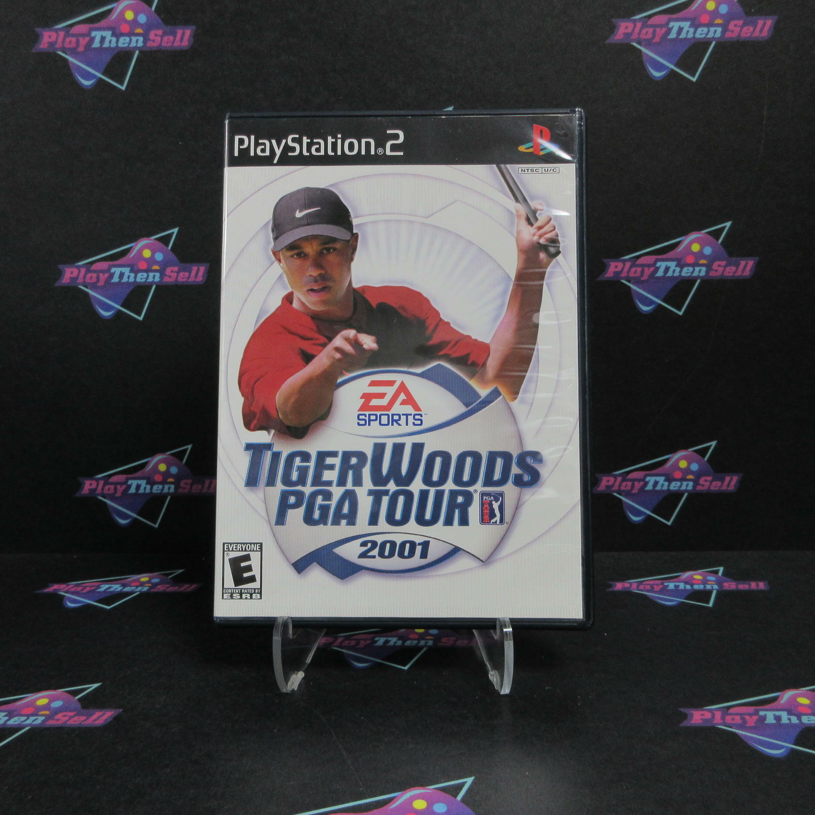Tiger Woods PGA Tour 2001 PS2 PlayStation 2 + Reg Card Complete - Excellent