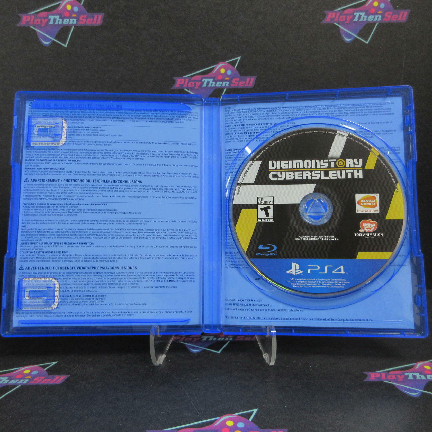 Digimon Story Cyber Sleuth PS4 PlayStation 4 Complete - Excellent
