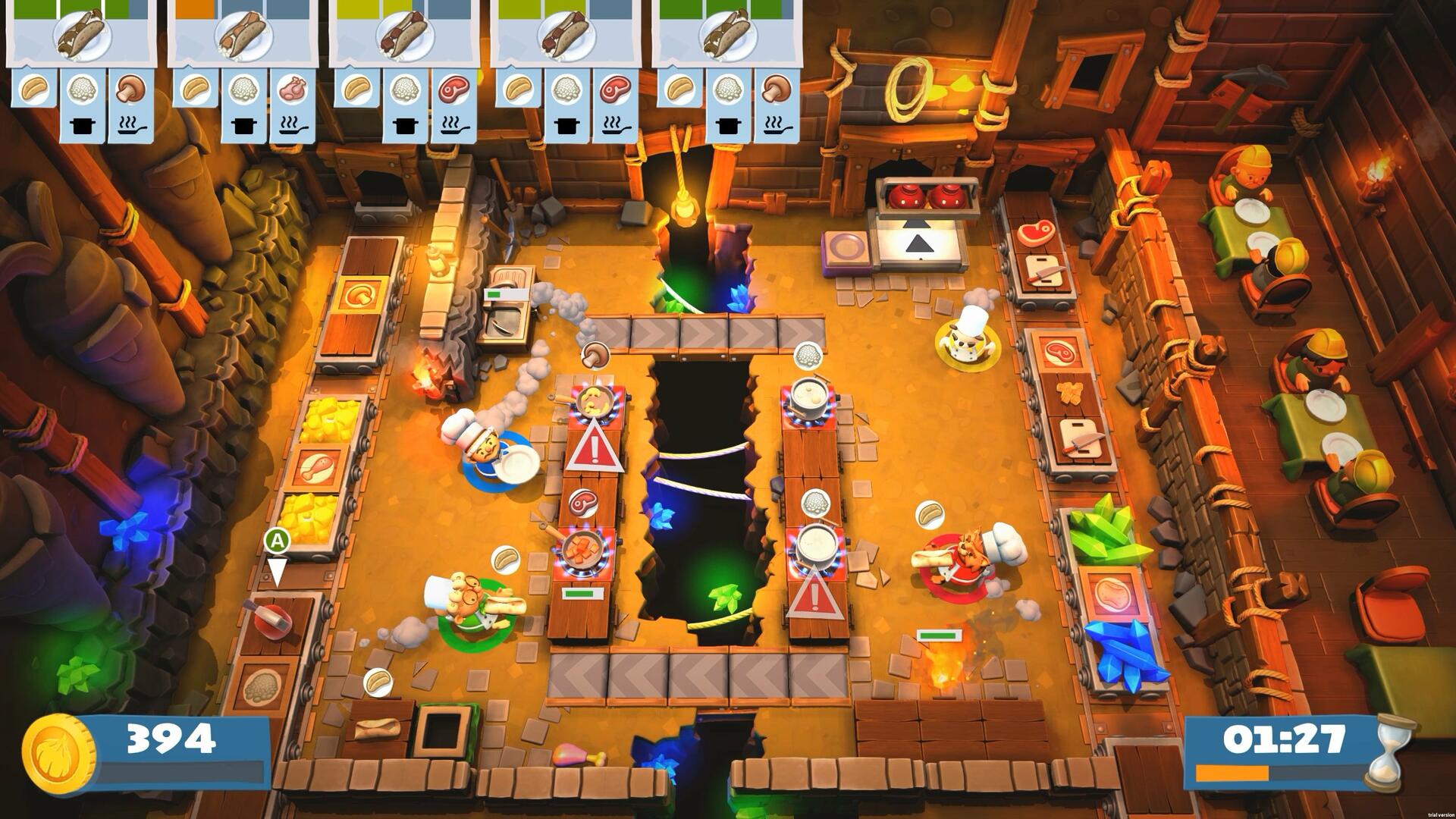 Overcooked! 2 PS4 PlayStation 4 Complete - Excellent