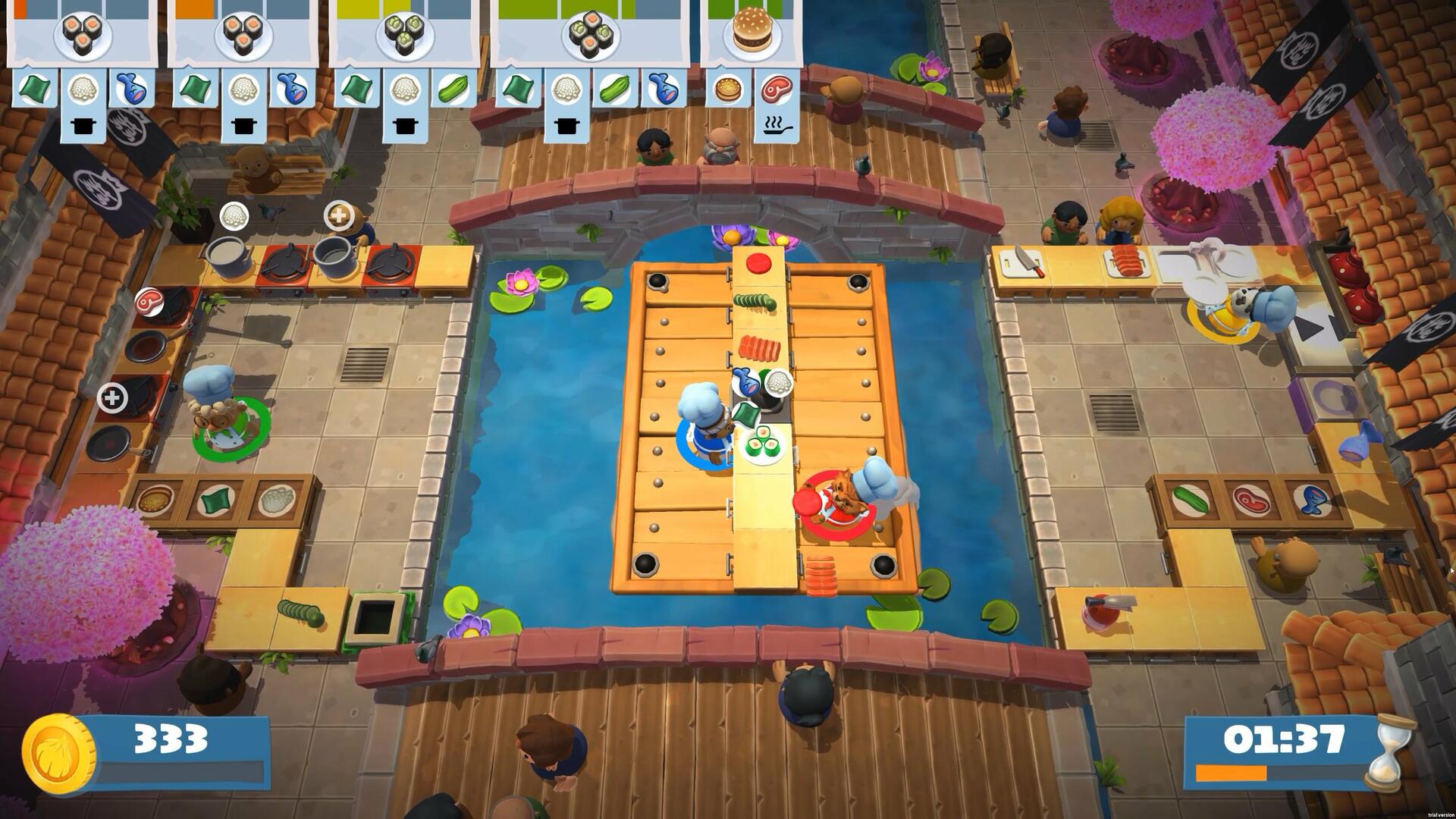 Overcooked! 2 PS4 PlayStation 4 Complete - Excellent