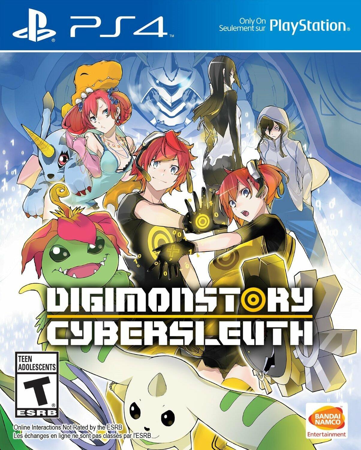 Digimon Story Cyber Sleuth PS4 PlayStation 4 Complete - Excellent