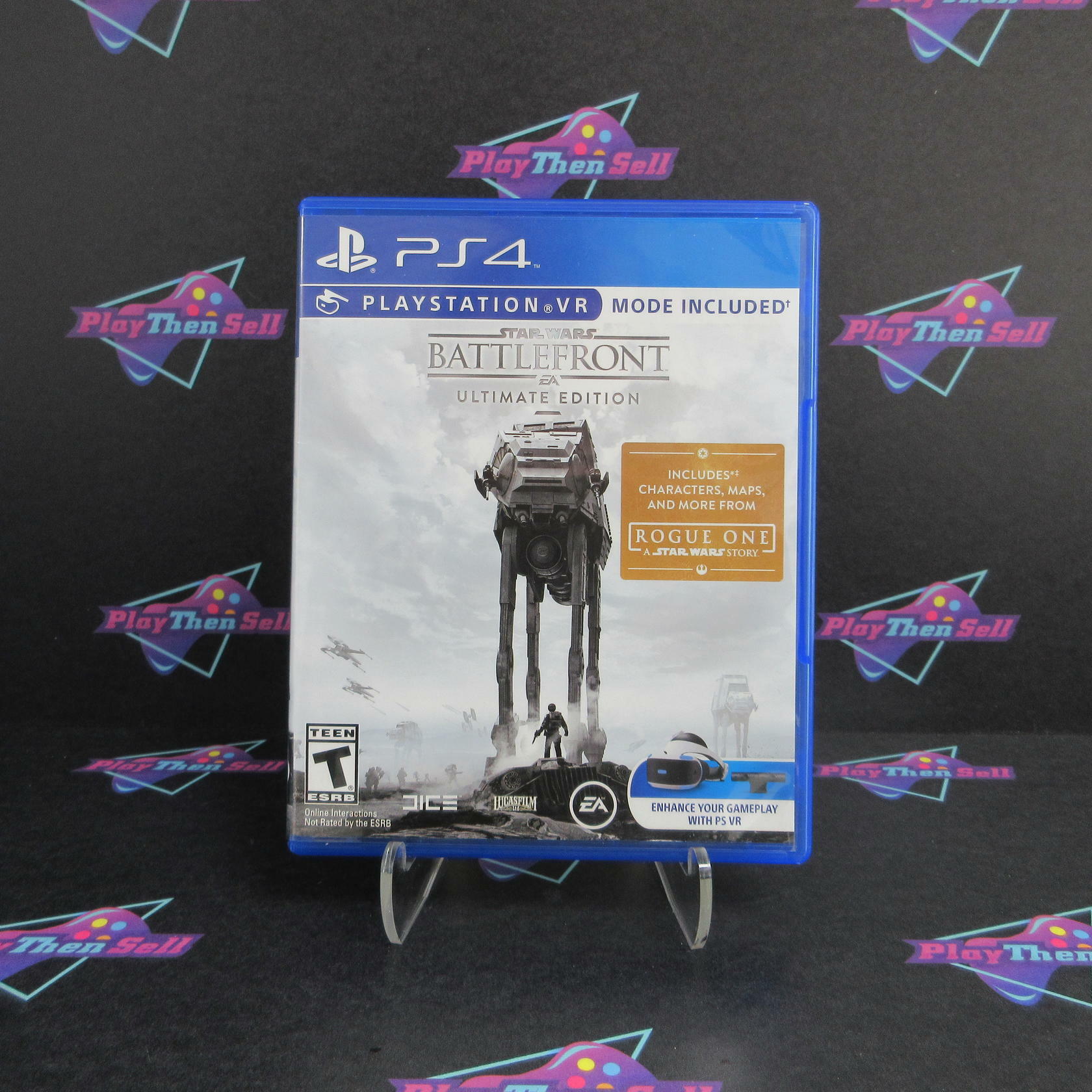Star Wars Battlefront Ultimate Edition PS4 PlayStation 4 Complete - Excellent