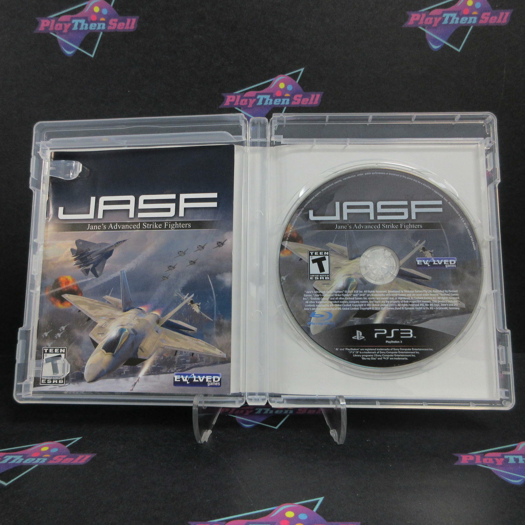 JASF Jane's Advance Strike Fighters PS3 PlayStation 3 Complete - Excellent