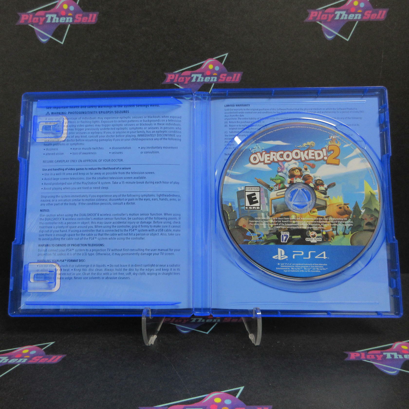 Overcooked! 2 PS4 PlayStation 4 Complete - Excellent