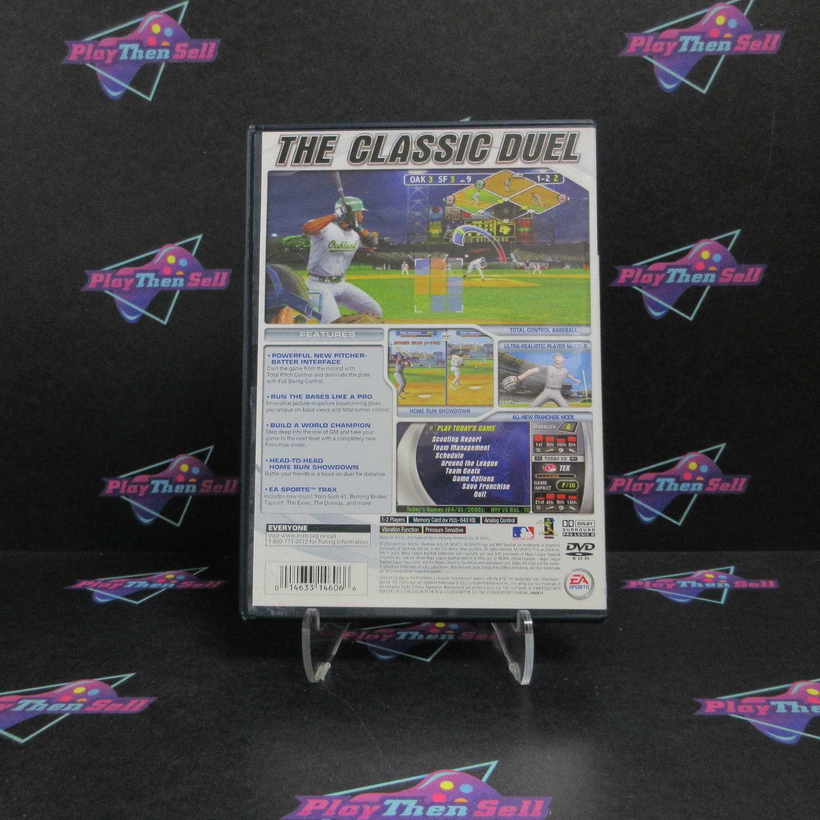 MVP Baseball 2003 PS2 PlayStation 2 Complete - Excellent
