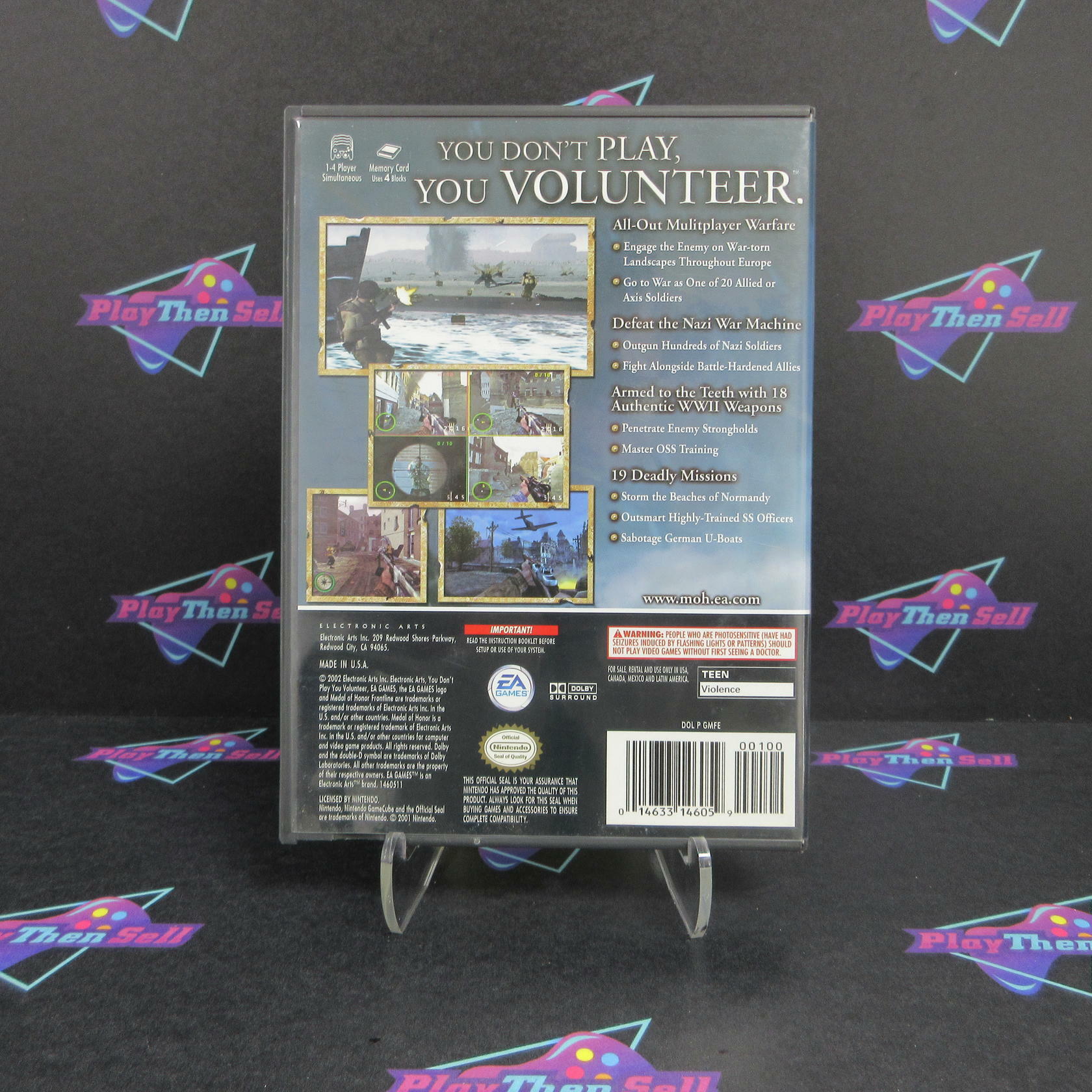 Medal of Honor Frontline Nintendo GameCube Complete - Refurbished