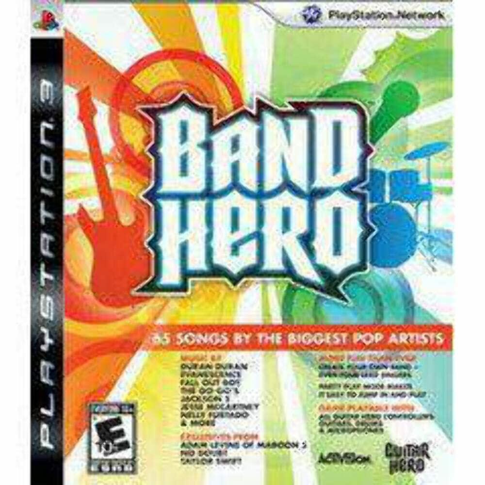Band Hero Software Only PS3 PlayStation 3 Complete - Excellent