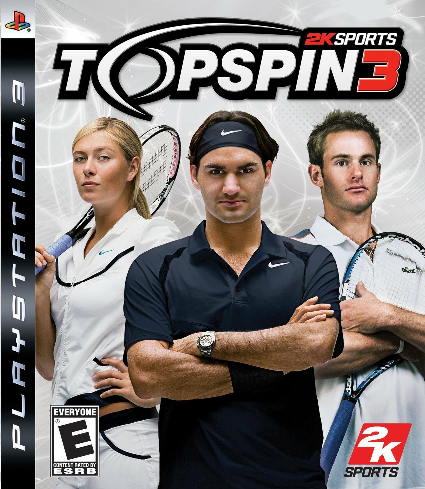 Top Spin 3 PS3 PlayStation 3 Complete - Excellent