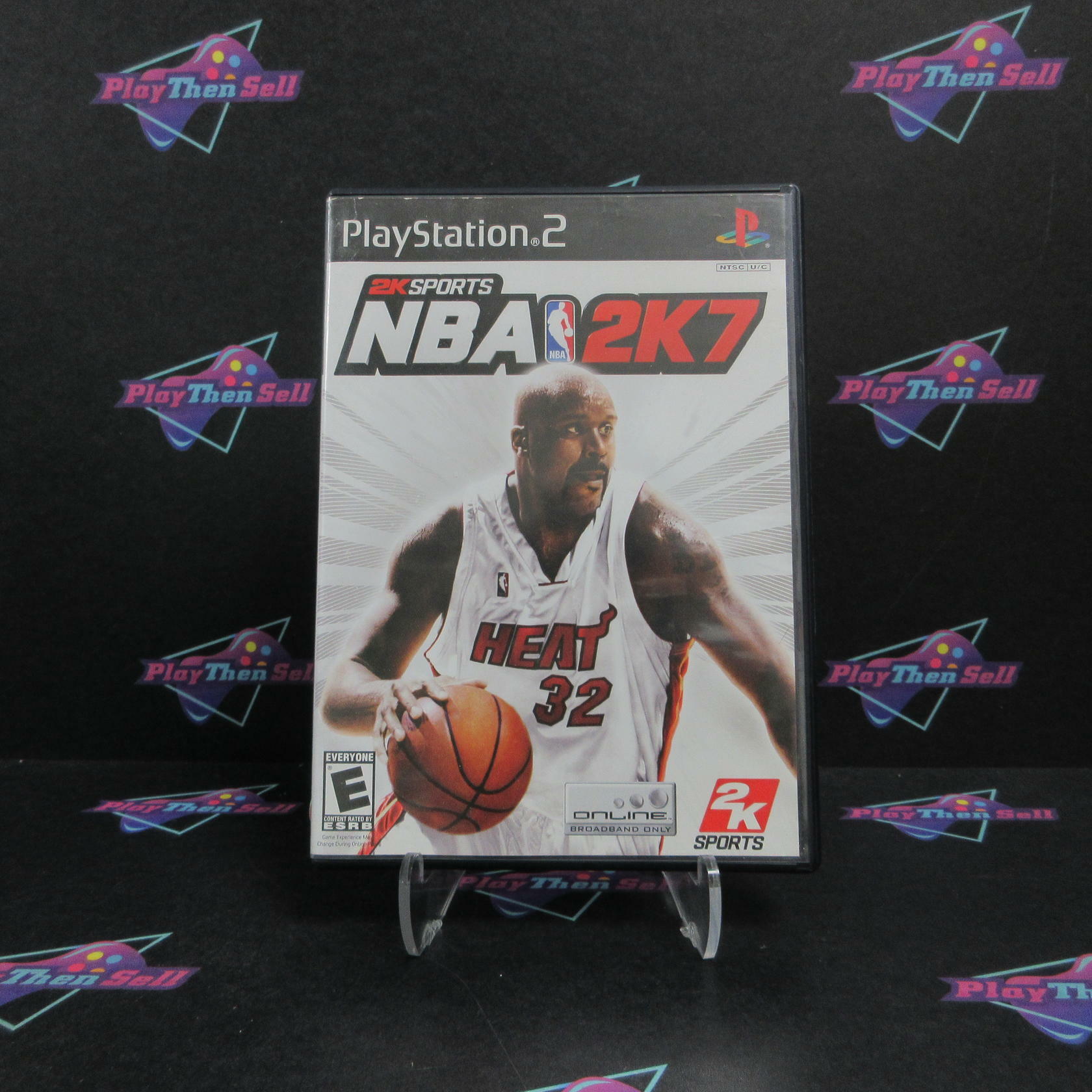 NBA 2K7 PS2 PlayStation 2 AD Complete CIB - Very Good
