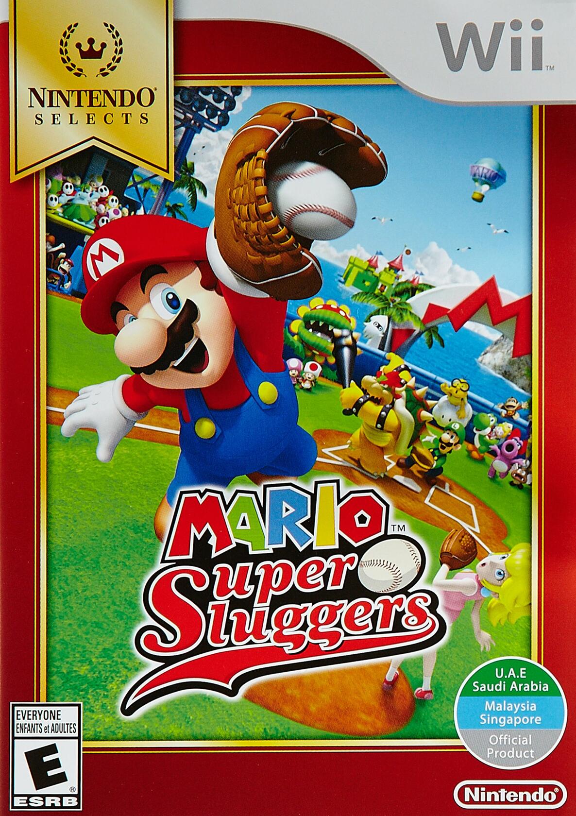 Mario Super Sluggers Nintendo Selects Nintendo Wii  Complete - Refurbished