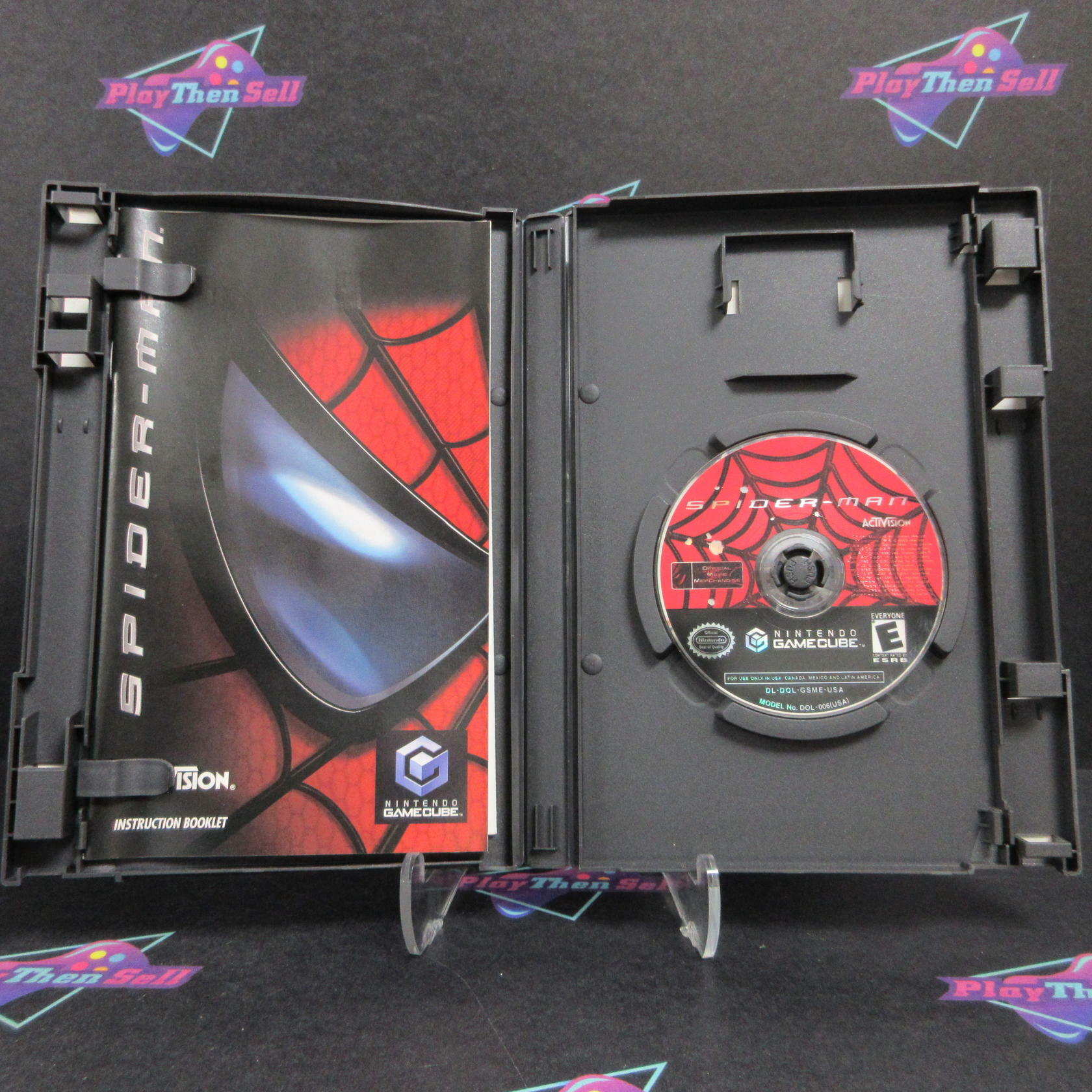 Spider-Man Nintendo GameCube Player's Choice AD/DD Complete CIB - Very Good