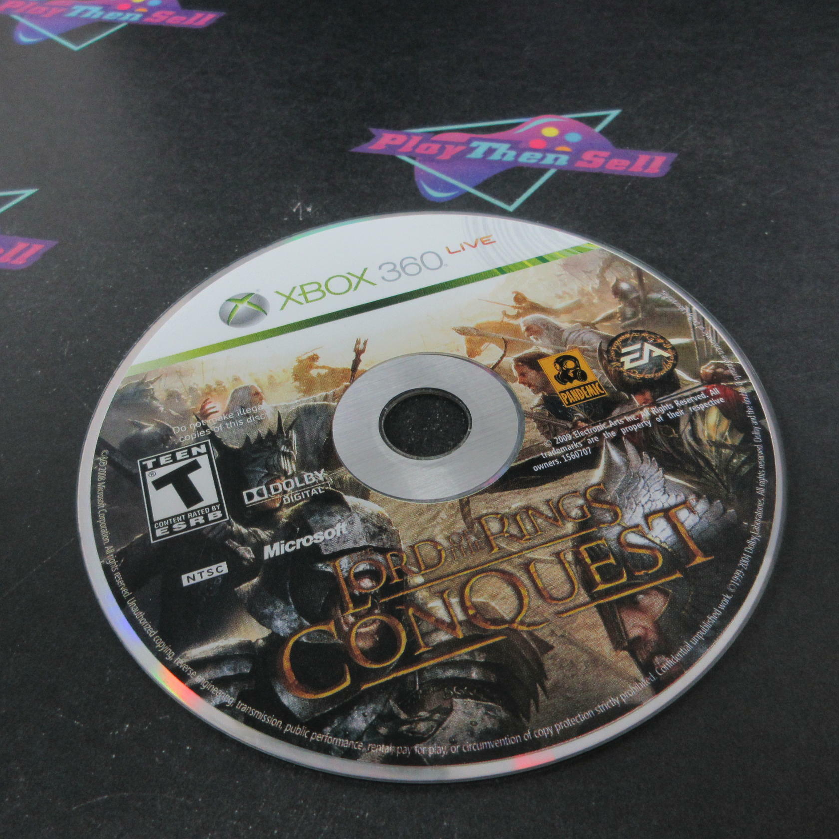 The Lord Of The Rings Conquest Xbox 360 AD/DD Complete CIB - Very Good