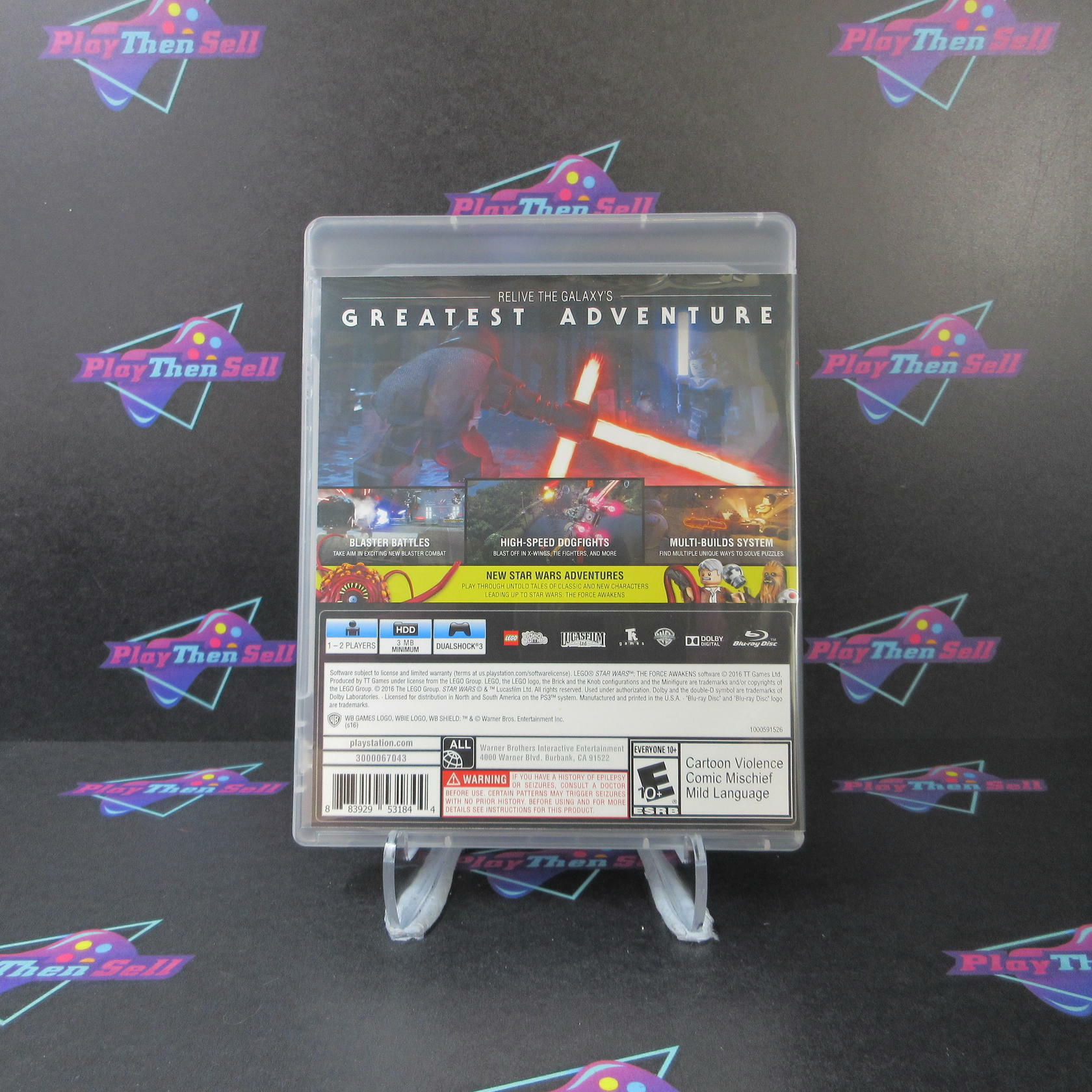 LEGO Star Wars The Force Awakens PS3 PlayStation 3 Complete - Refurbished