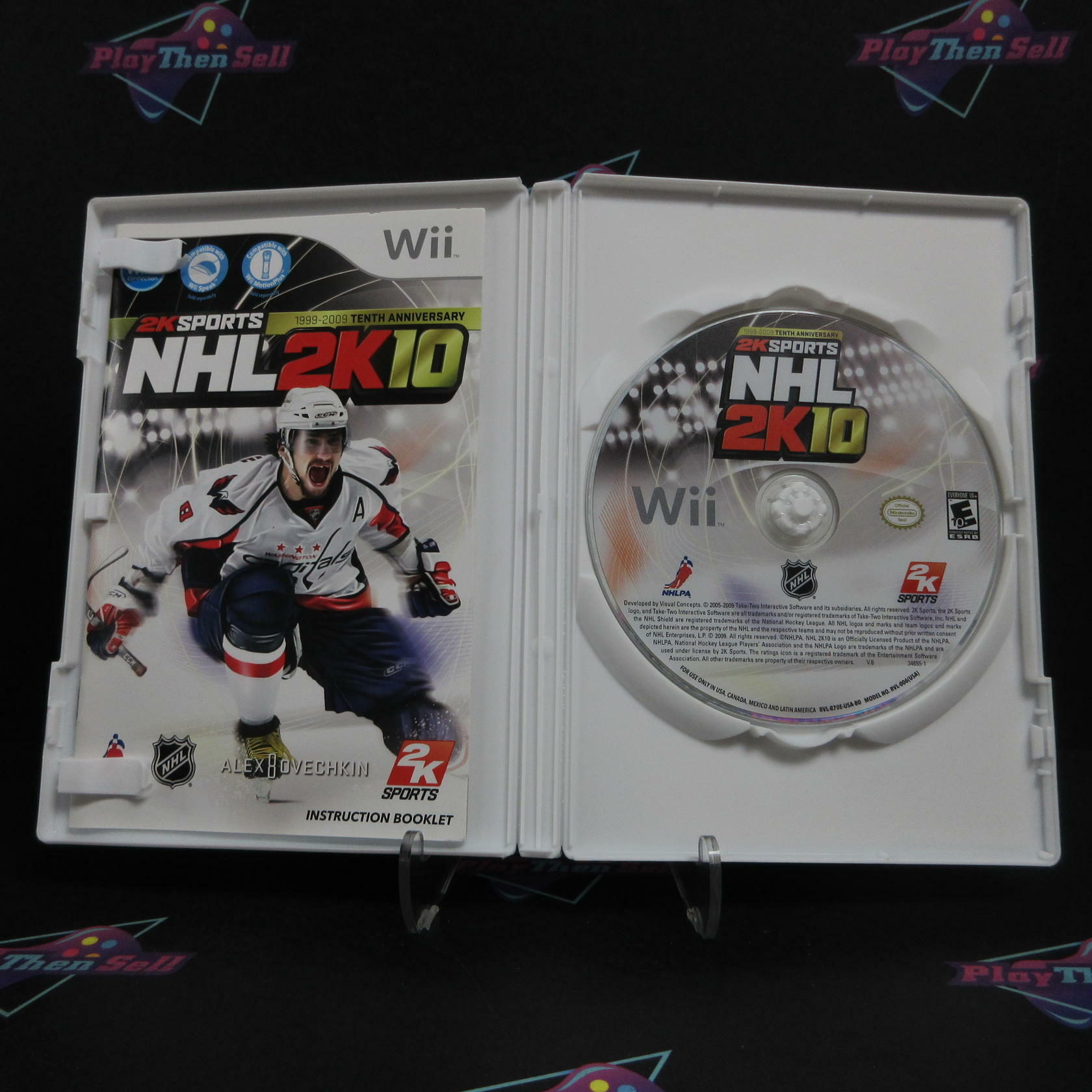NHL 2K10 Nintendo Wii No Bonus Disc Complete - Refurbished