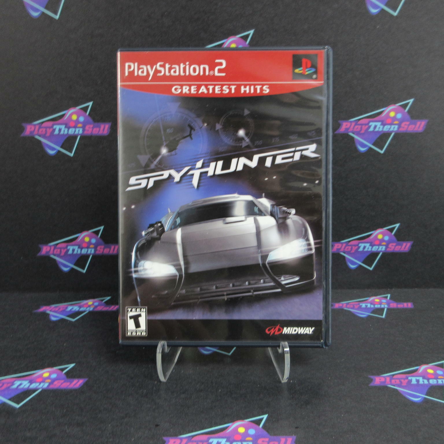 Spy Hunter PS2 PlayStation 2 GH + Reg Card Complete