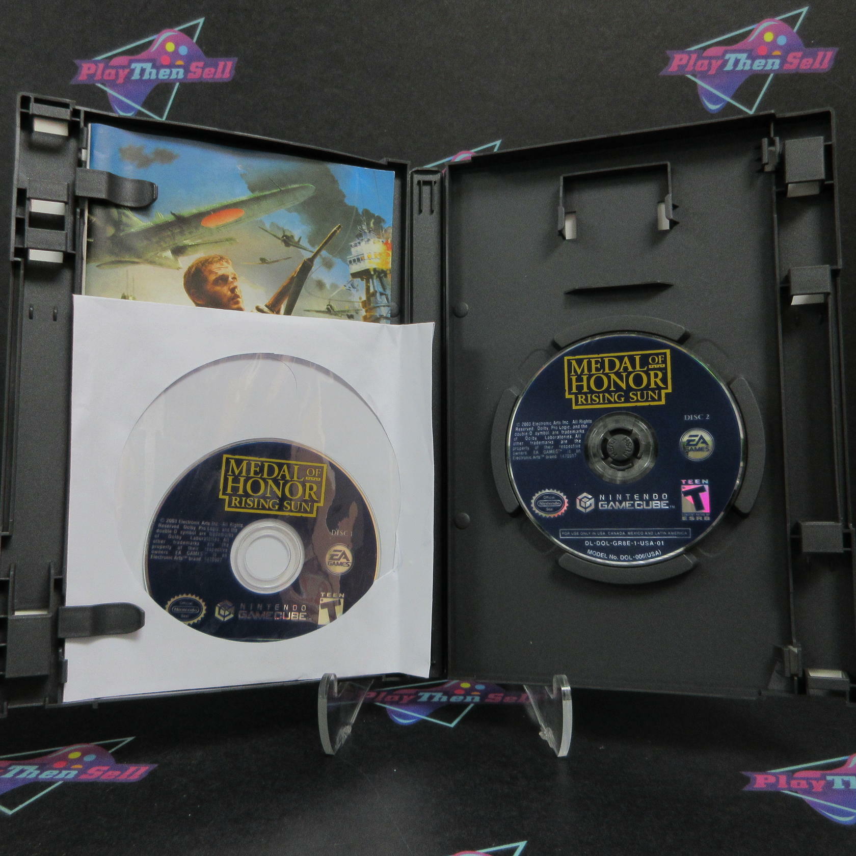 Medal of Honor Rising Sun Nintendo GameCube Player's Choice Complete - Refurbished