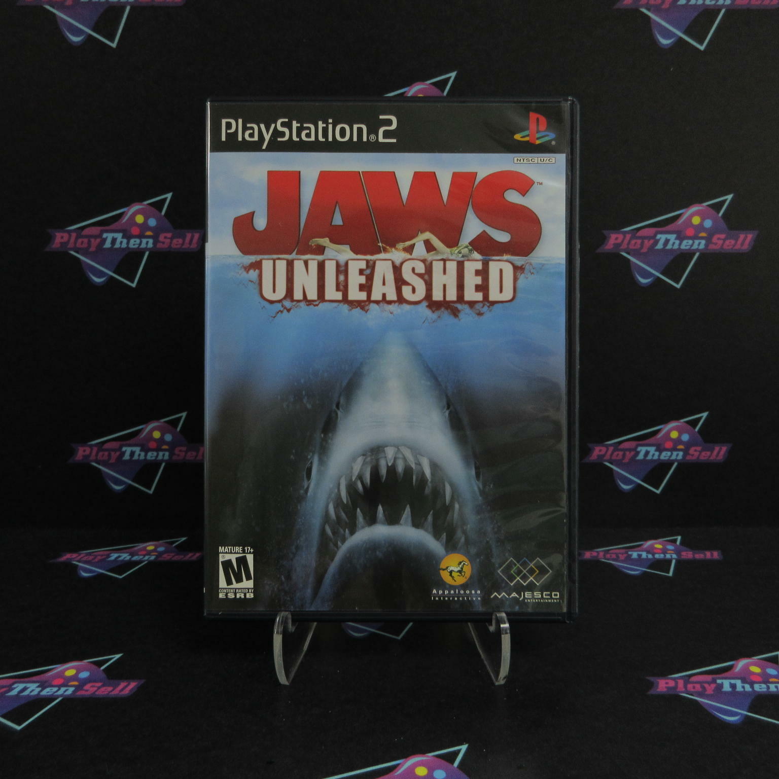 Jaws Unleashed PS2 PlayStation 2 Complete - Refurbished