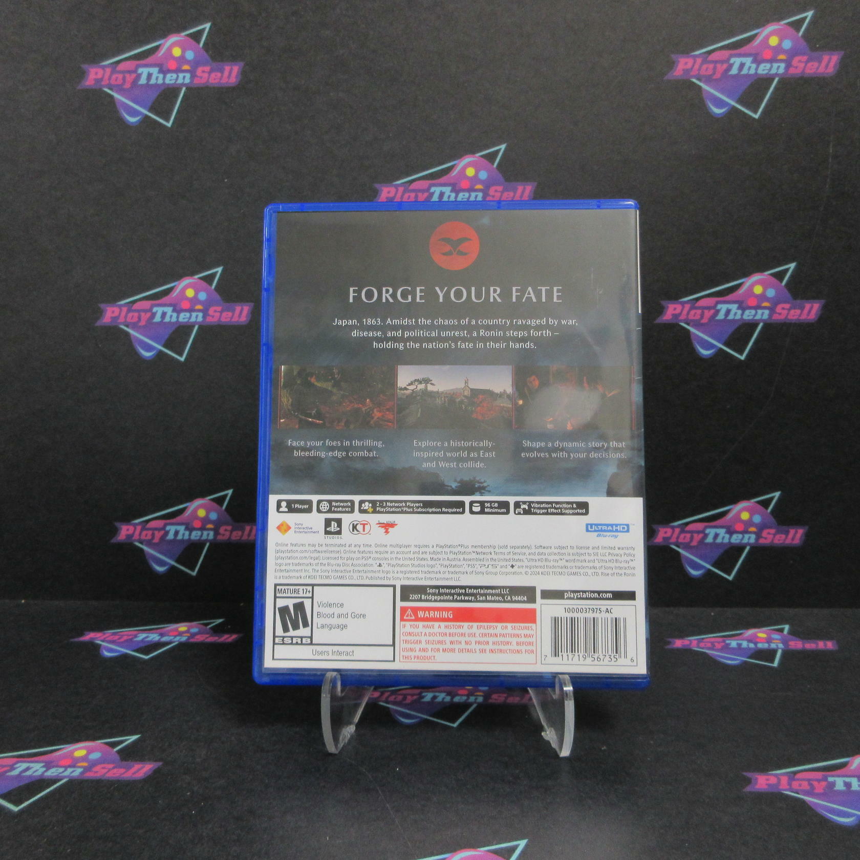 Rise of the Ronin PS5 PlayStation 5 Complete - Refurbished