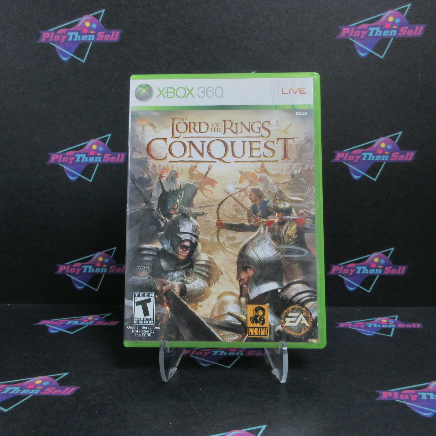 The Lord Of The Rings Conquest Xbox 360 AD/DD Complete CIB - Very Good