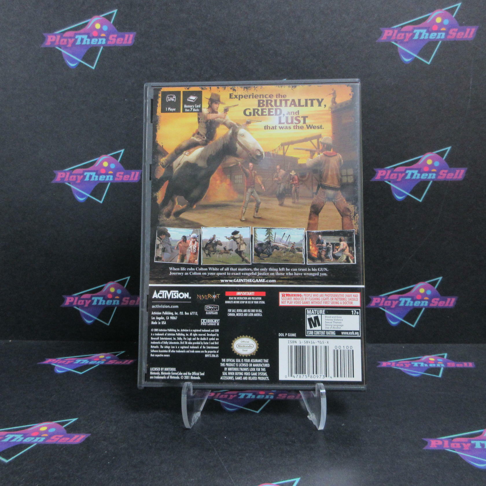 Gun Nintendo GameCube Complete - Refurbished