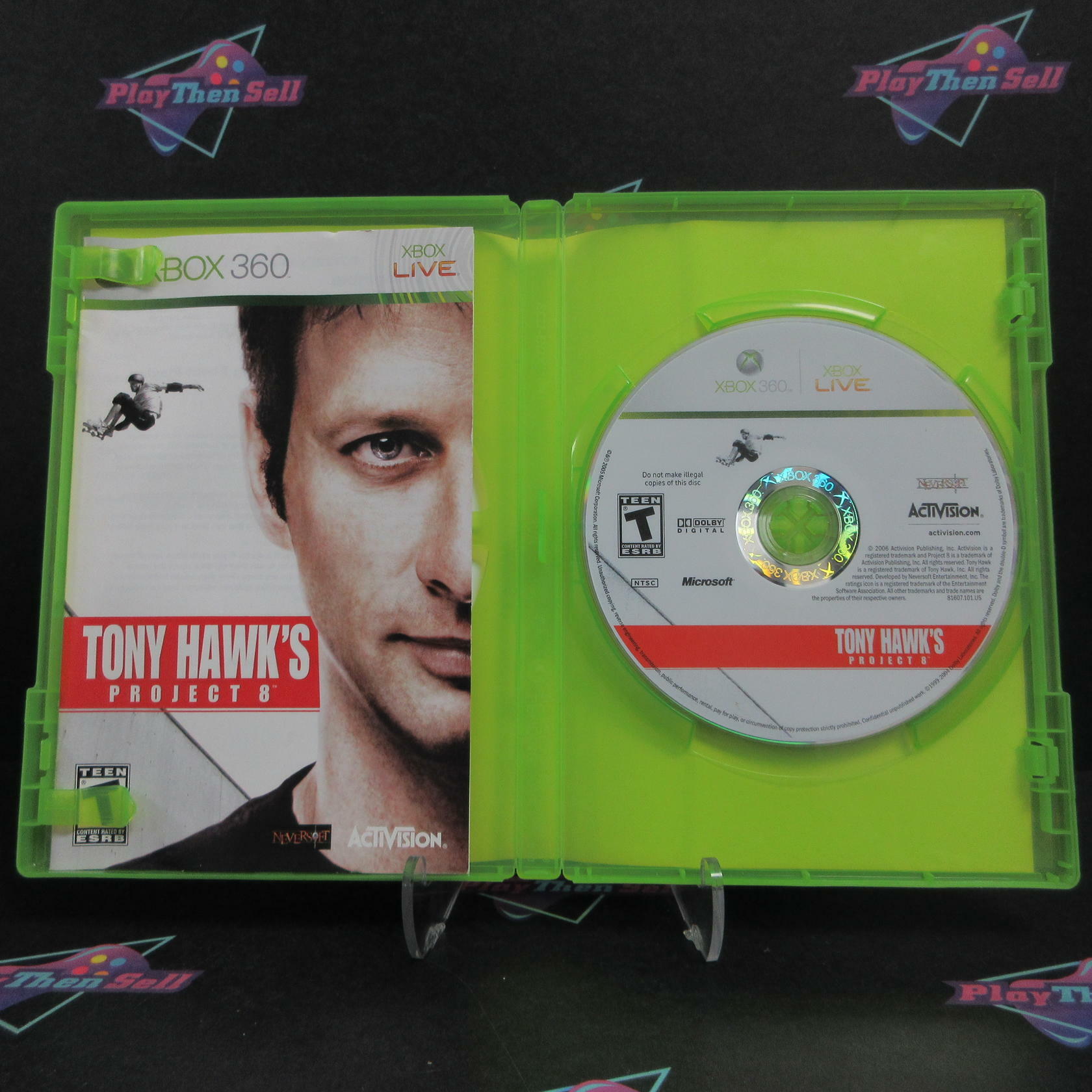Tony Hawk's Project 8 Xbox 360 AD Complete CIB - Very Good