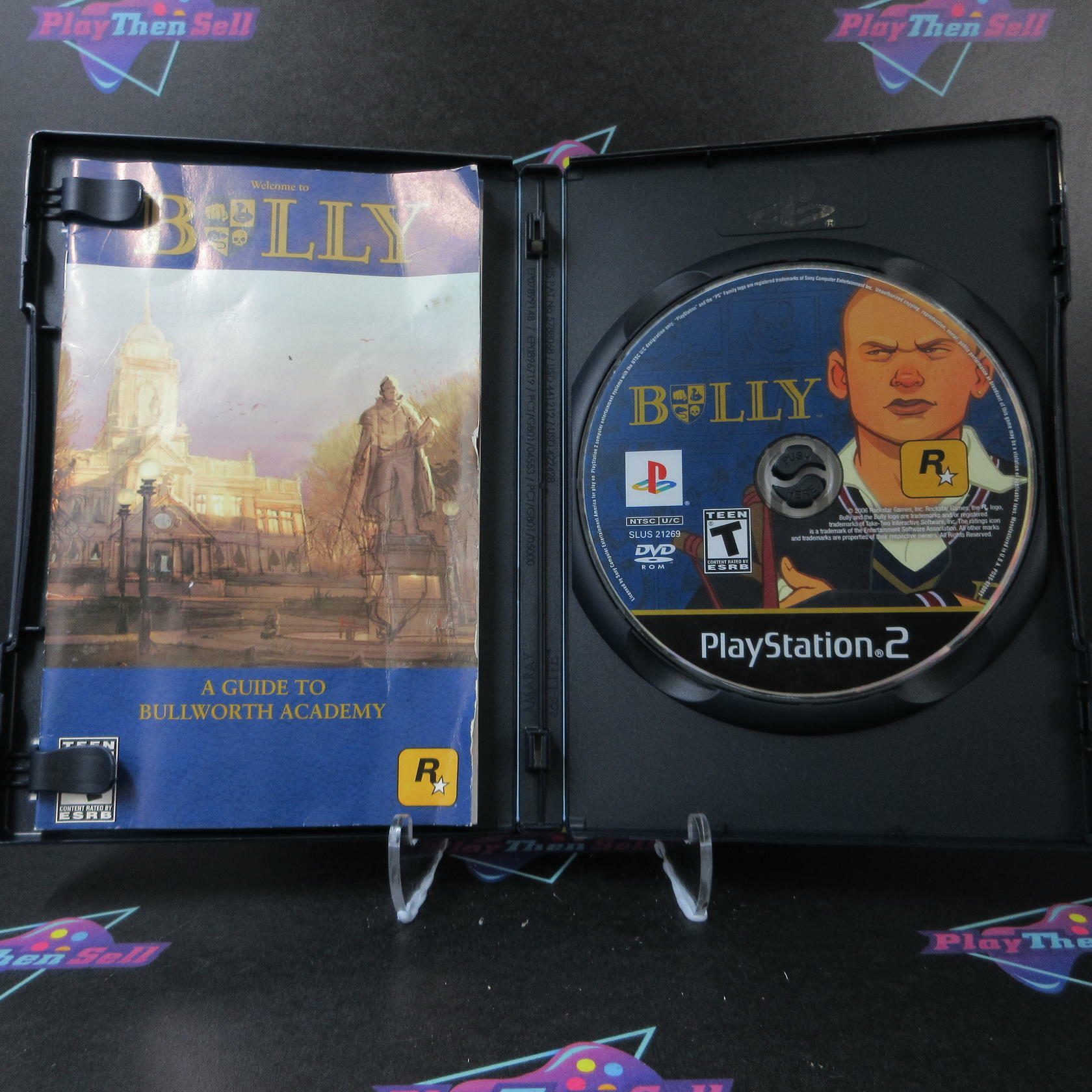 Bully PS2 PlayStation 2 AD/MD Complete CIB - Very Good