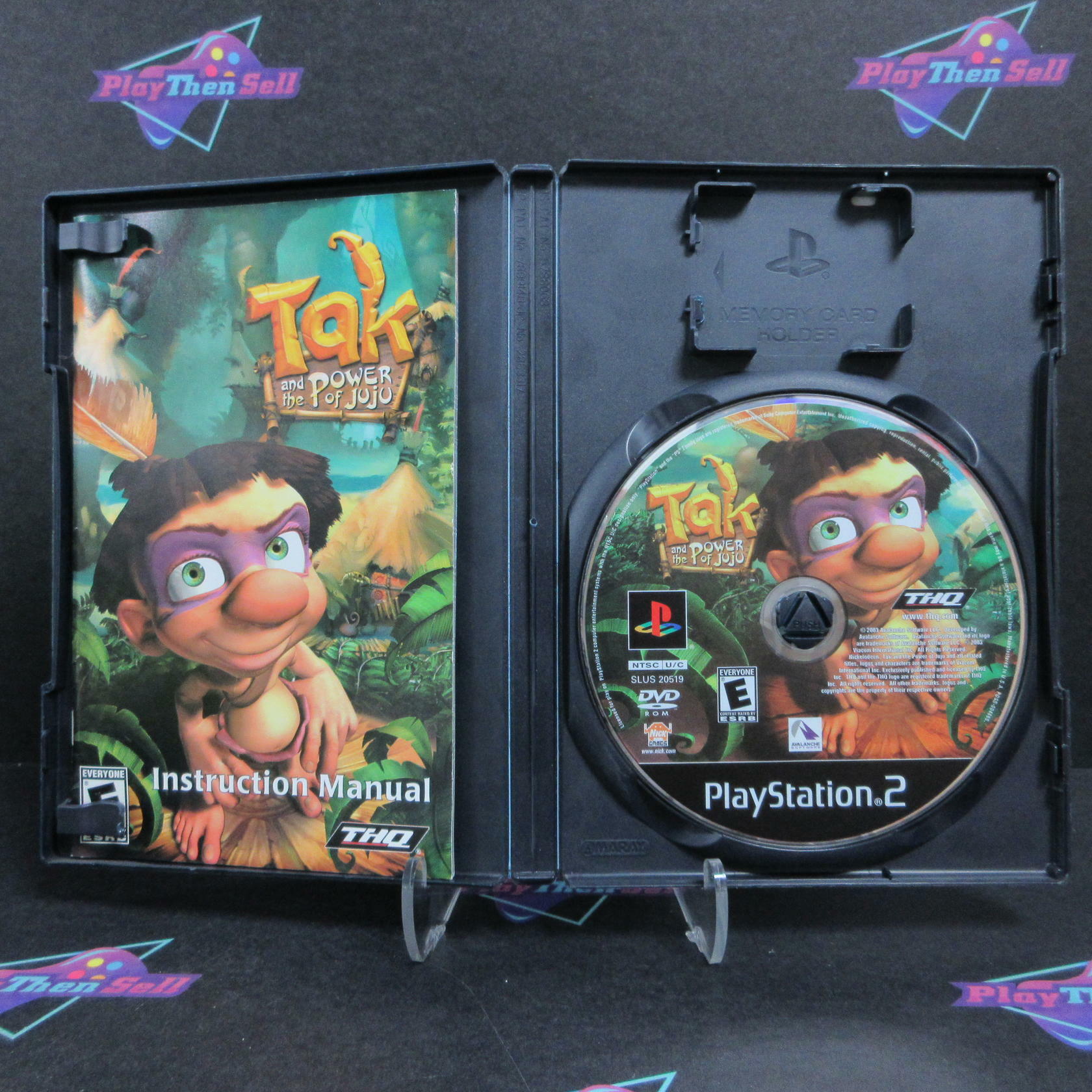 Tak and the Power of JuJu PS2 PlayStation 2 AD Complete CIB - Very Good