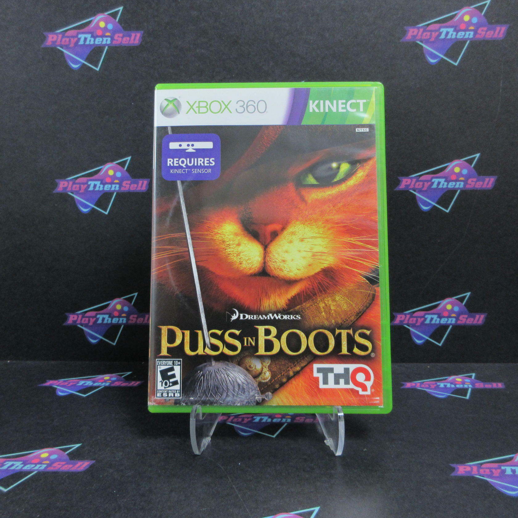 Puss in Boots Xbox 360 AD Complete CIB - Very Good