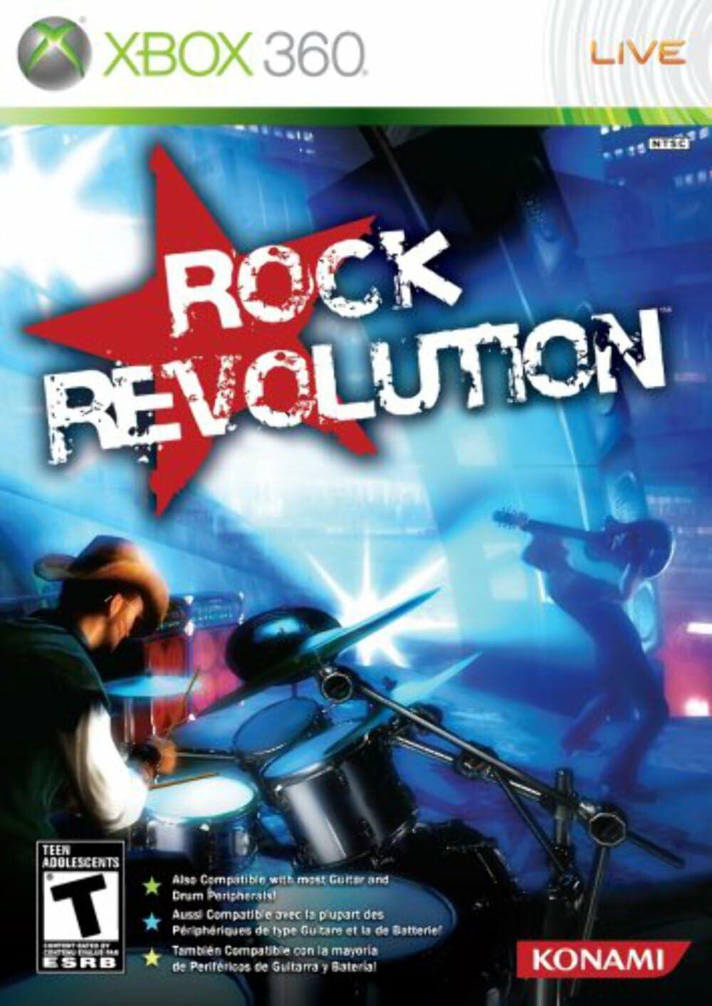 Rock Revolution Xbox 360 AD/MD Complete CIB - Very Good
