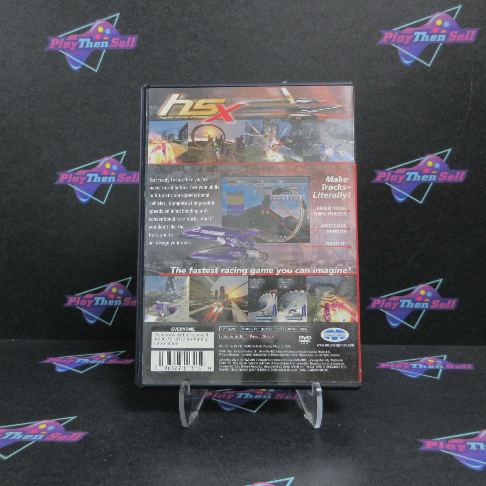 HSX Hypersonic.Xtreme PS2 PlayStation 2 MD Complete CIB - Very Good