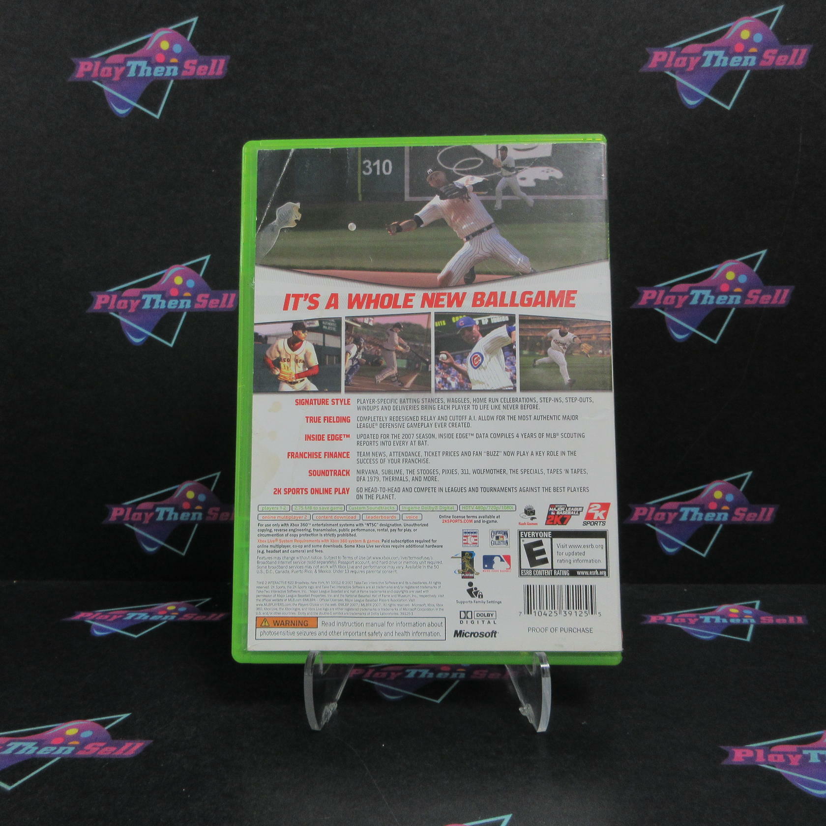 Major League Baseball 2K7 Xbox 360 AD/NM - Very Good