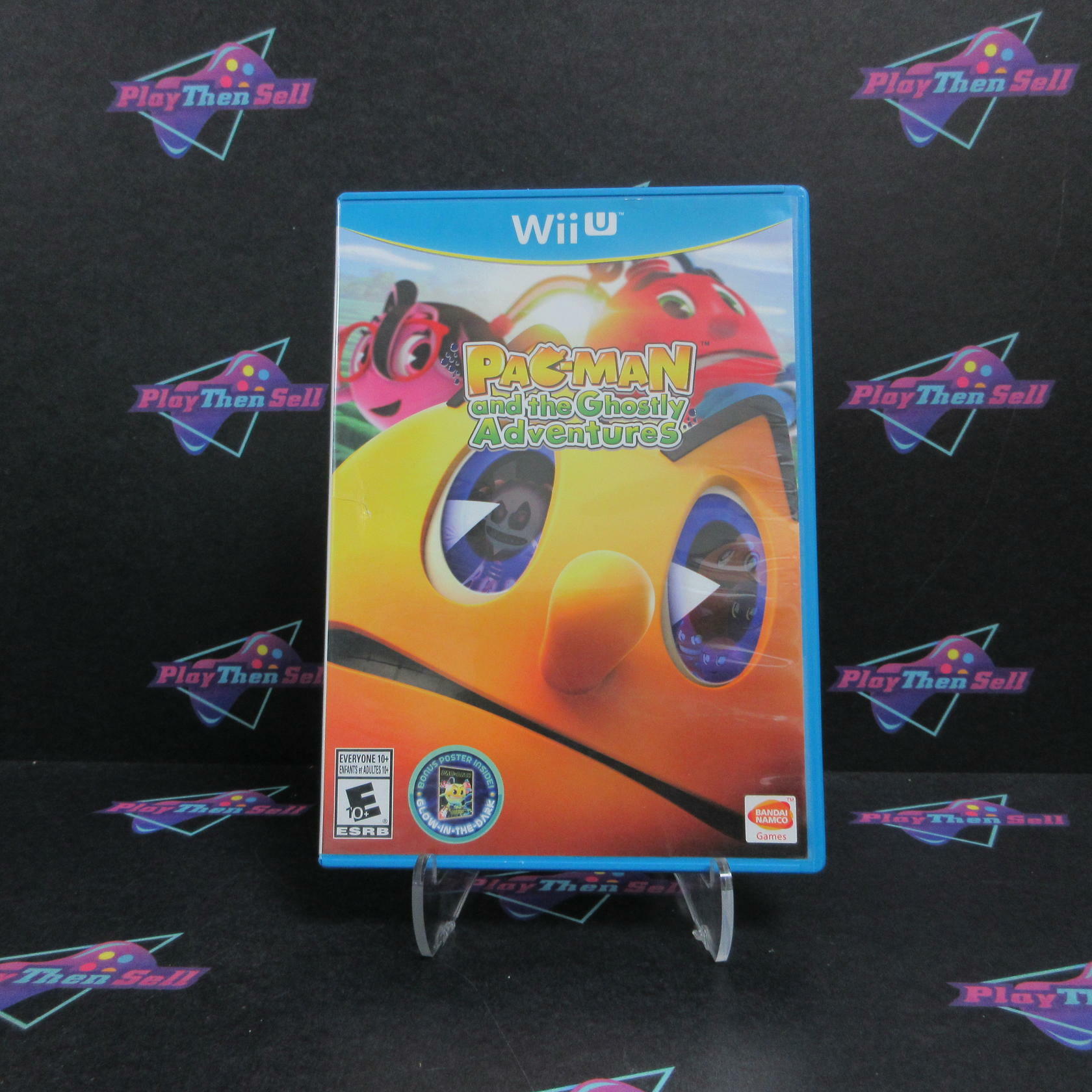 Pac-Man and the Ghostly Adventures Nintendo Wii U AD Complete CIB - Very Good