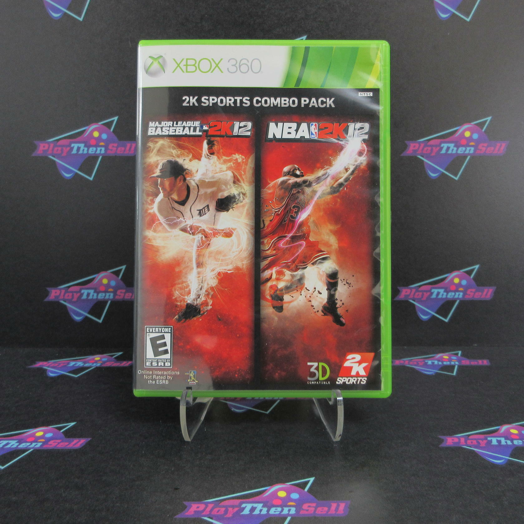 MLB 2K12/NBA 2K12 Combo Pack Xbox 360 Complete - Refurbished