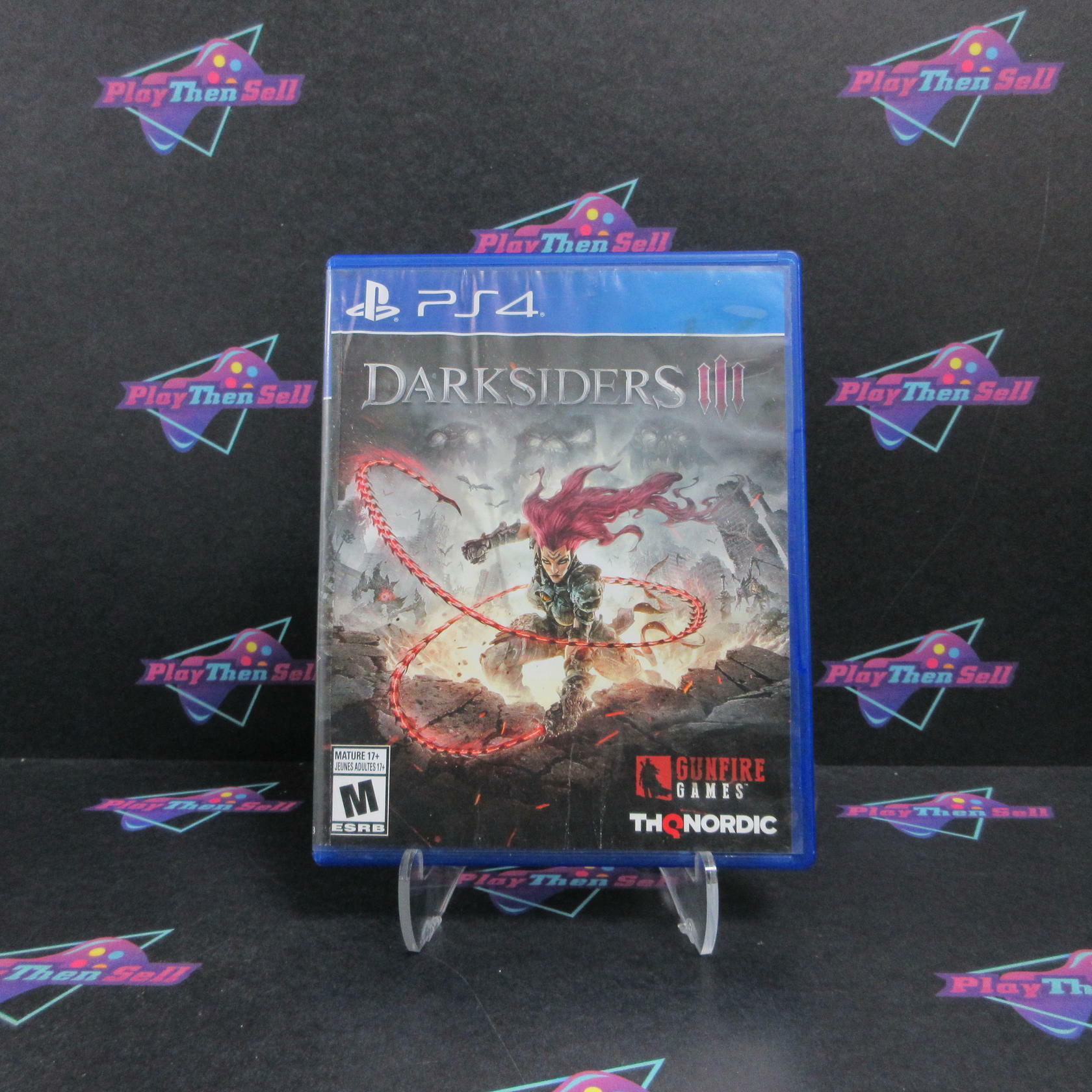 Darksiders III 3 PS4 PlayStation 4 AD Complete CIB - Very Good
