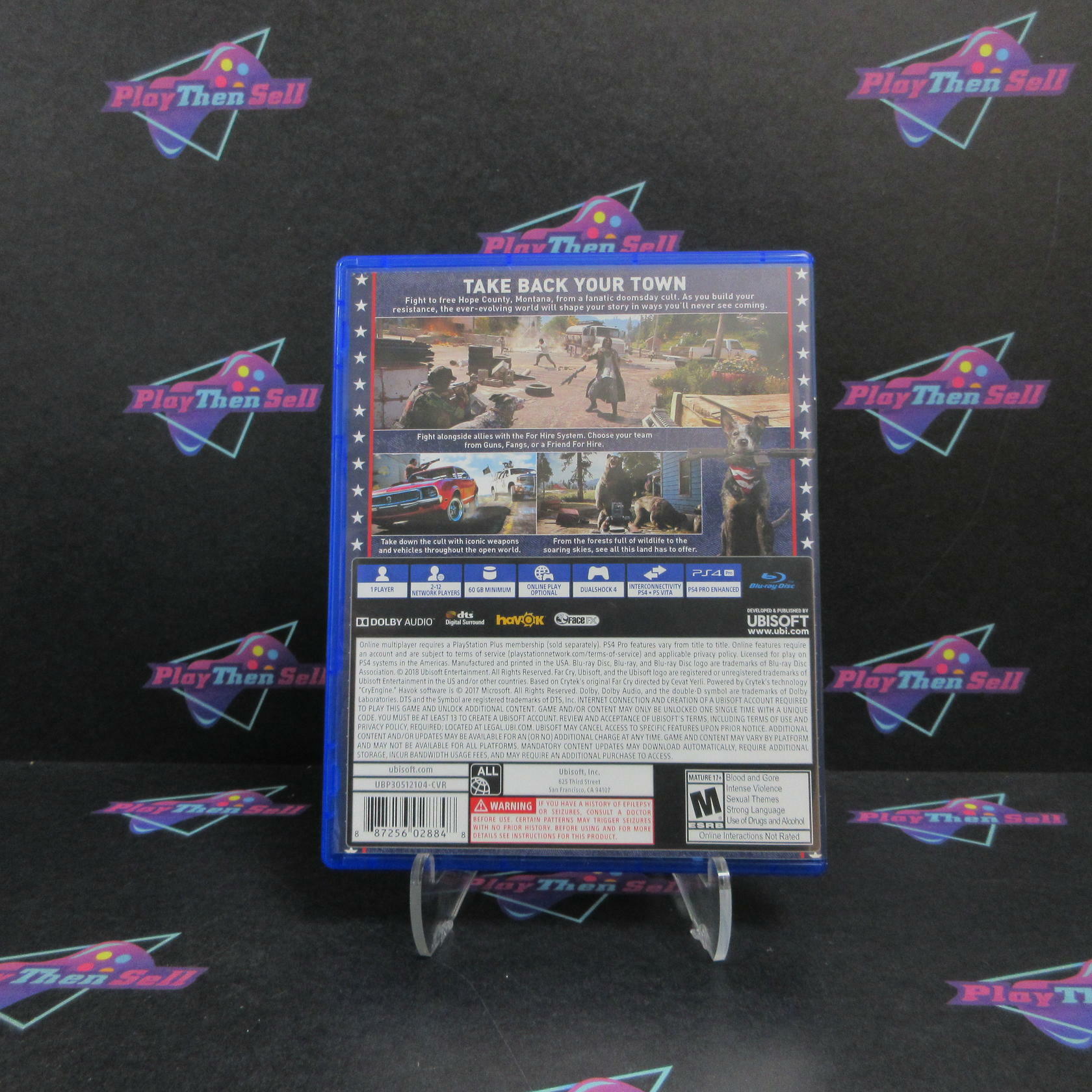 Far Cry 5 PS4 PlayStation 4 Complete - Refurbished