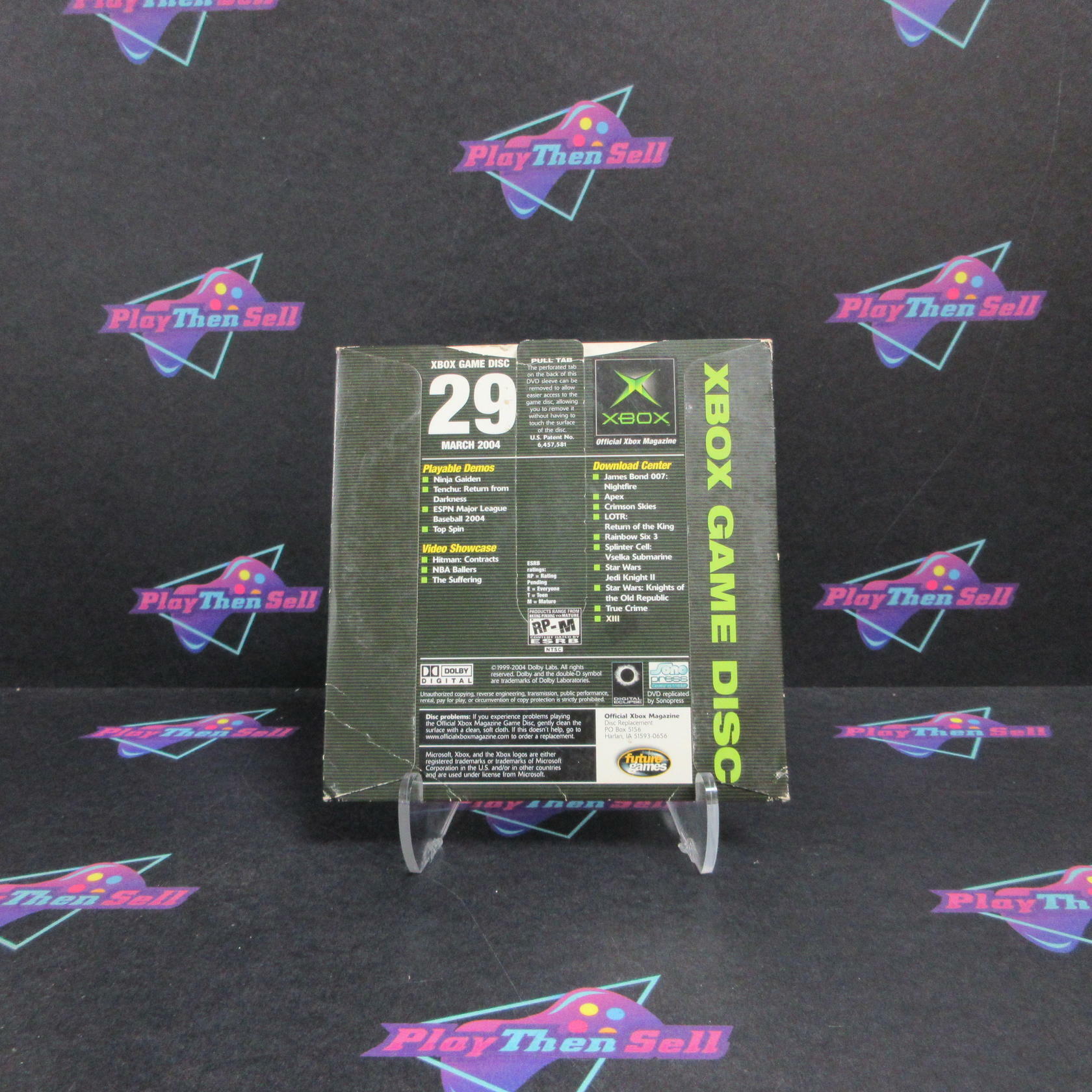 Xbox Game Disc Ninja Gaiden Demo Disc #29 - Xbox - Like New