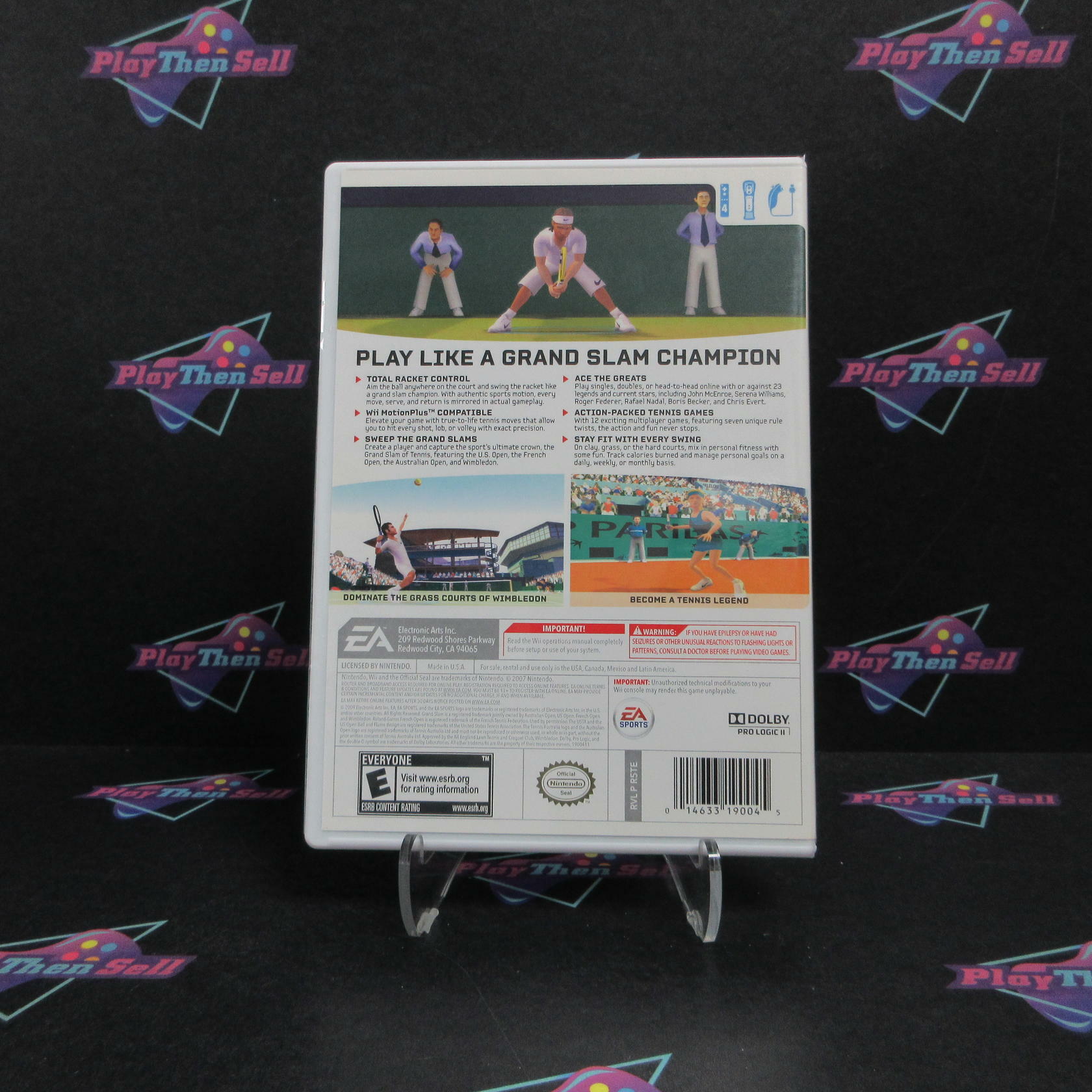 Grand Slam Tennis Nintendo Wii Complete - Refurbished