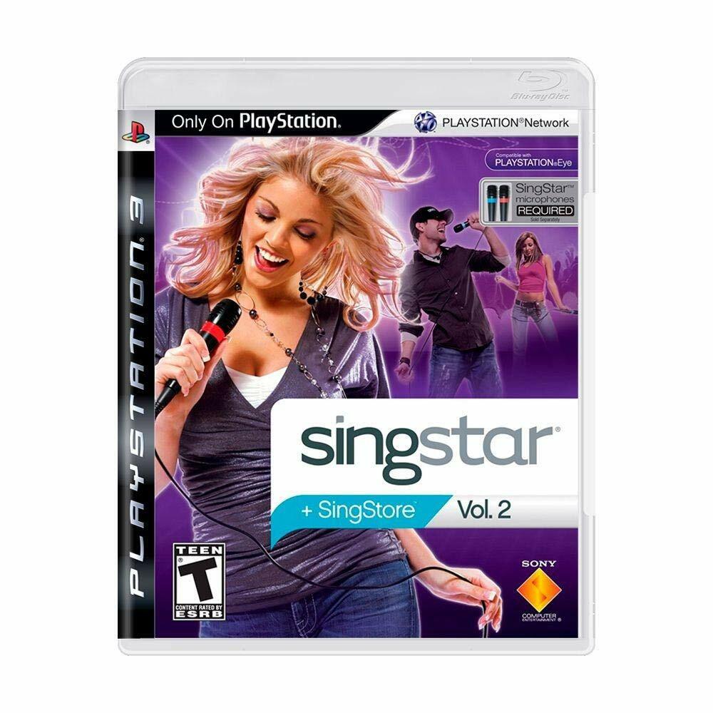 SingStar Vol. 2 PS3 PlayStation 3 + Reg Card Complete - Refurbished