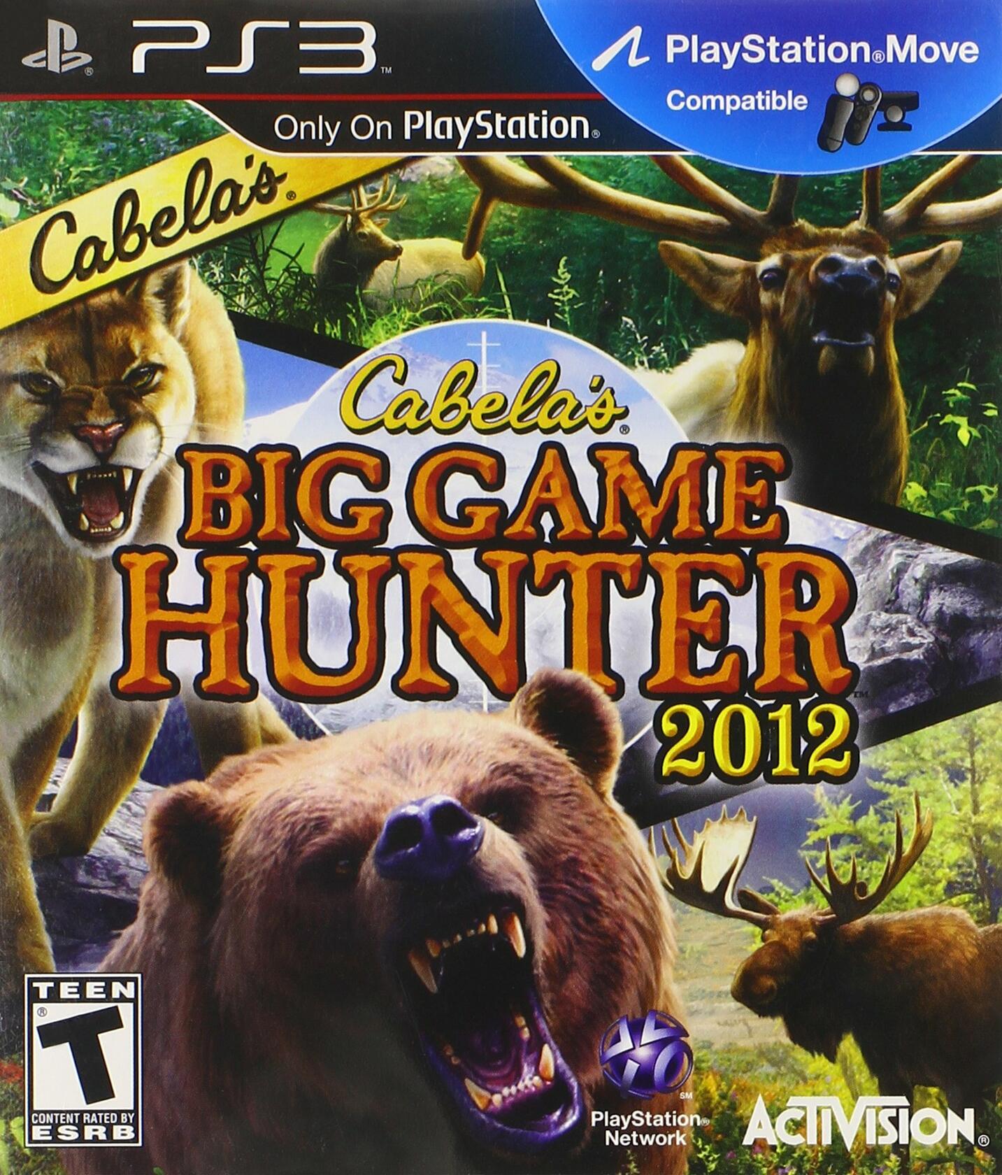 Cabela's Big Game Hunter 2012 PS3 PlayStation 3 Complete - Refurbished