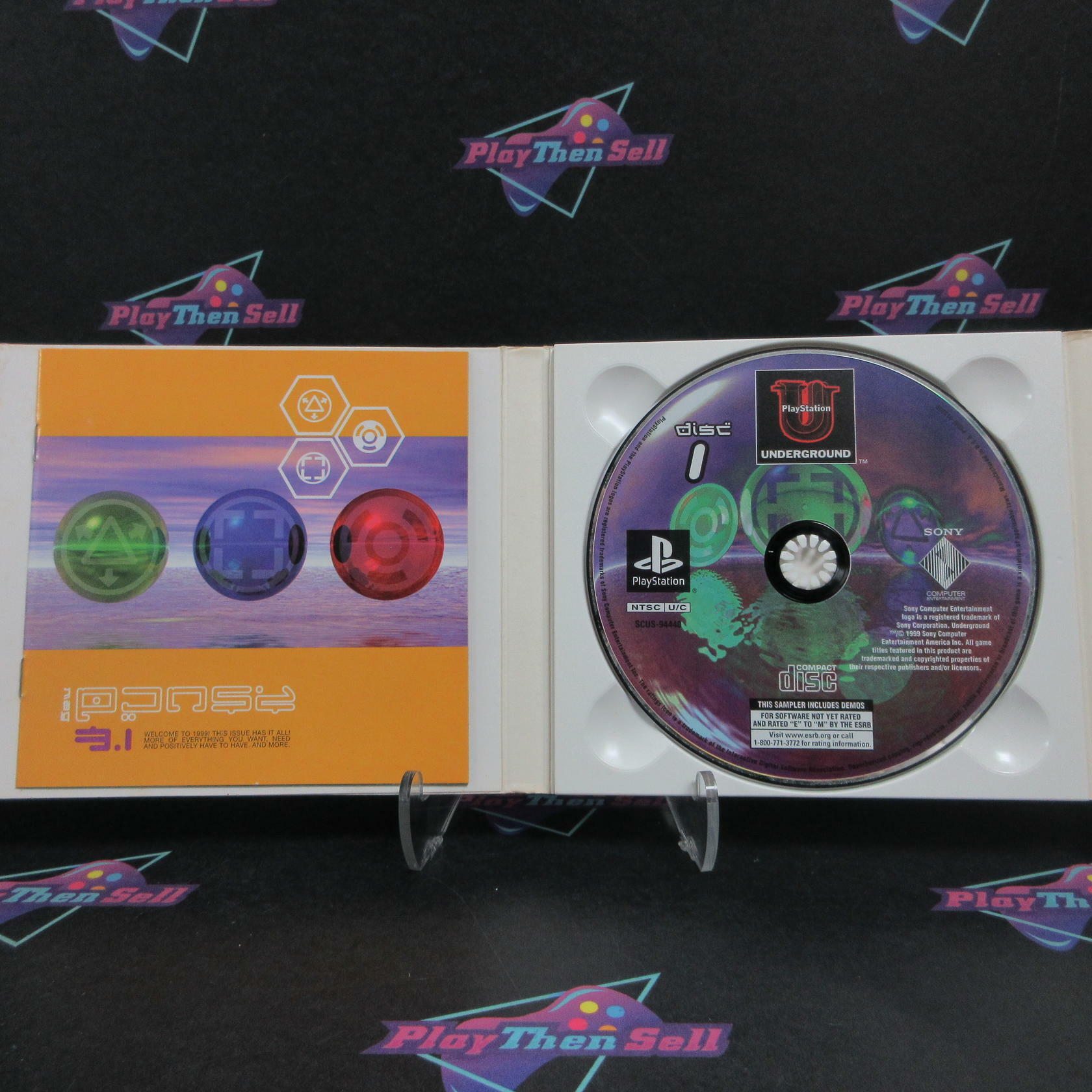 PlayStation Underground Volume 3.1 PS1 PlayStation 1 - Like New
