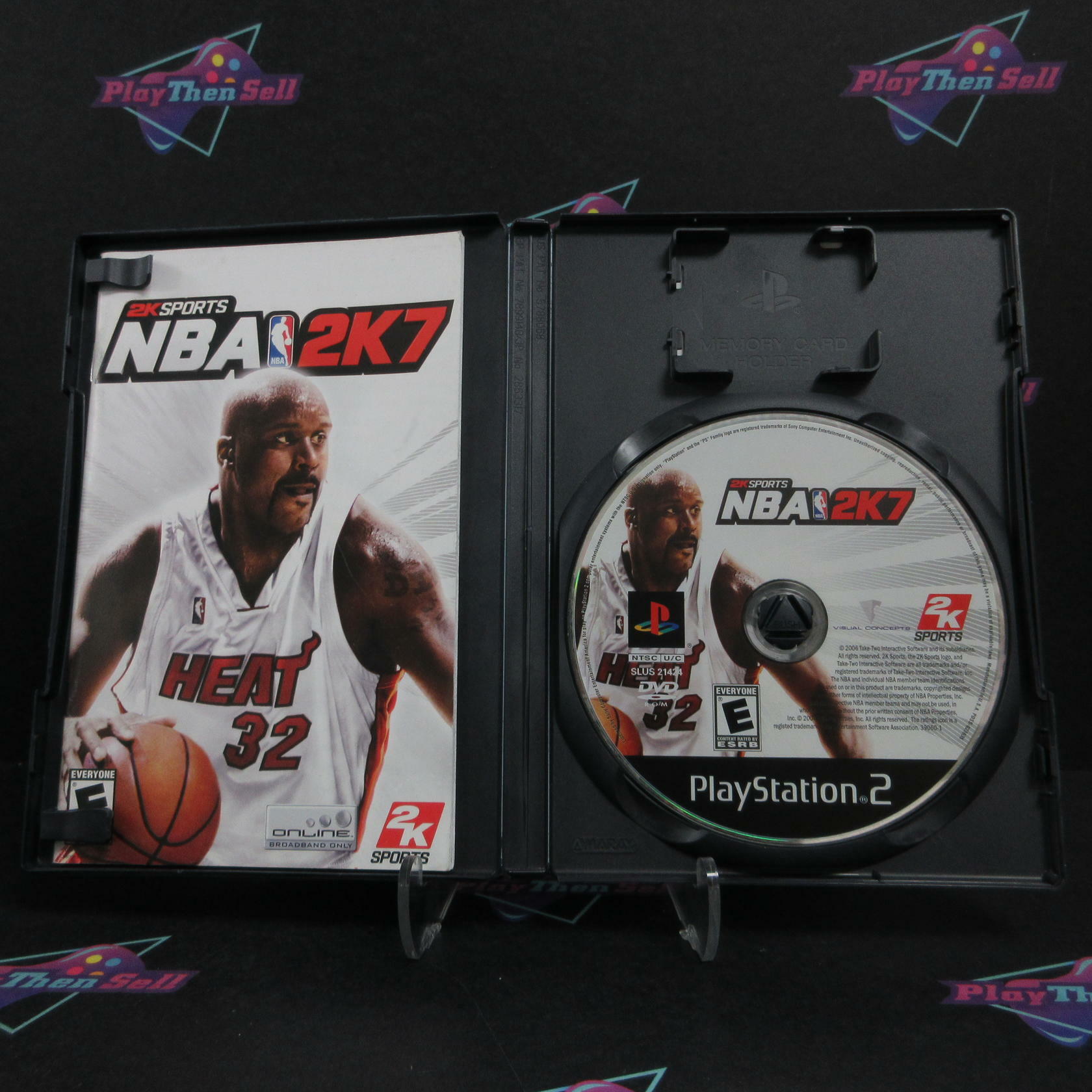 NBA 2K7 PS2 PlayStation 2 AD Complete CIB - Very Good