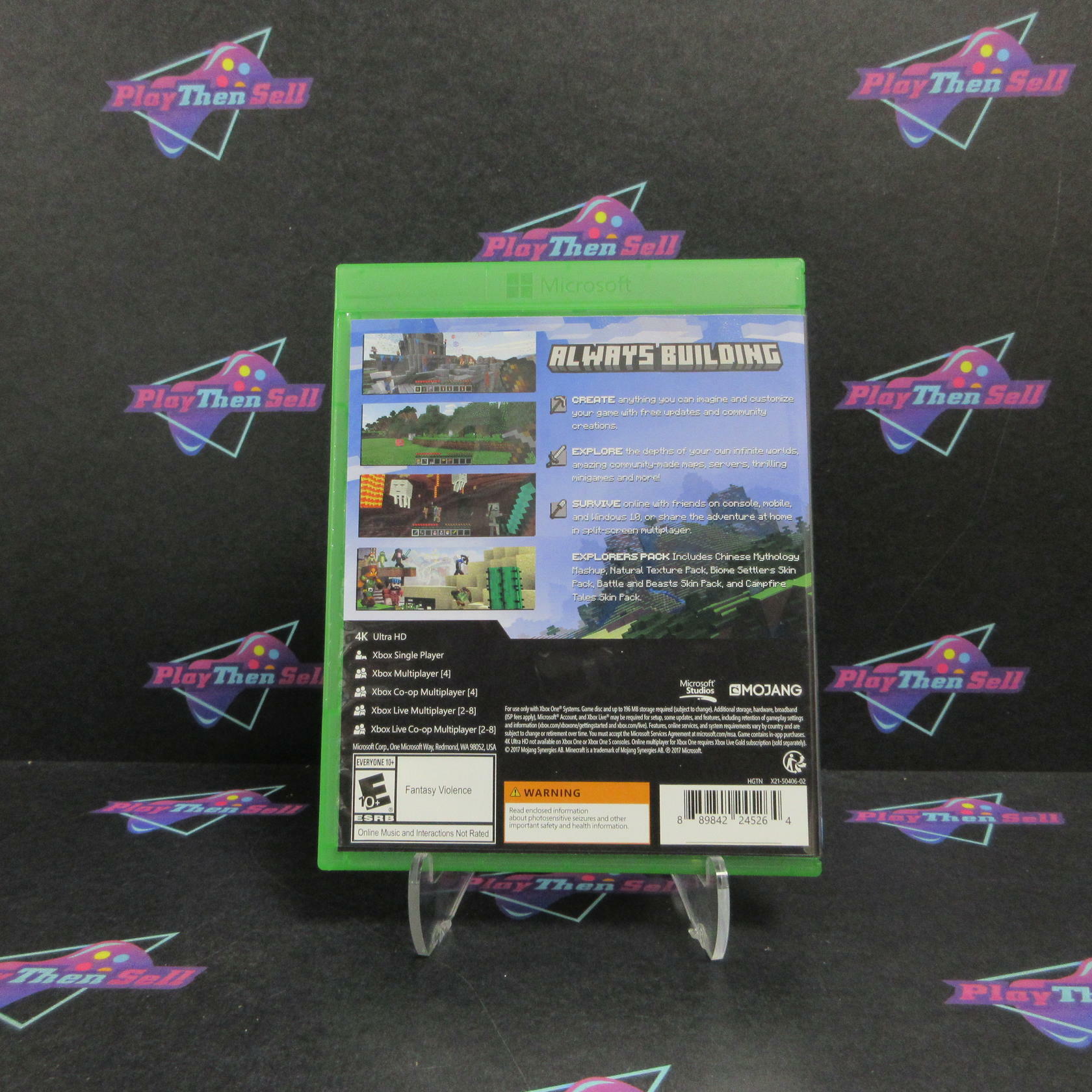 Minecraft Explorer's Pack Xbox One Complete - Refurbished