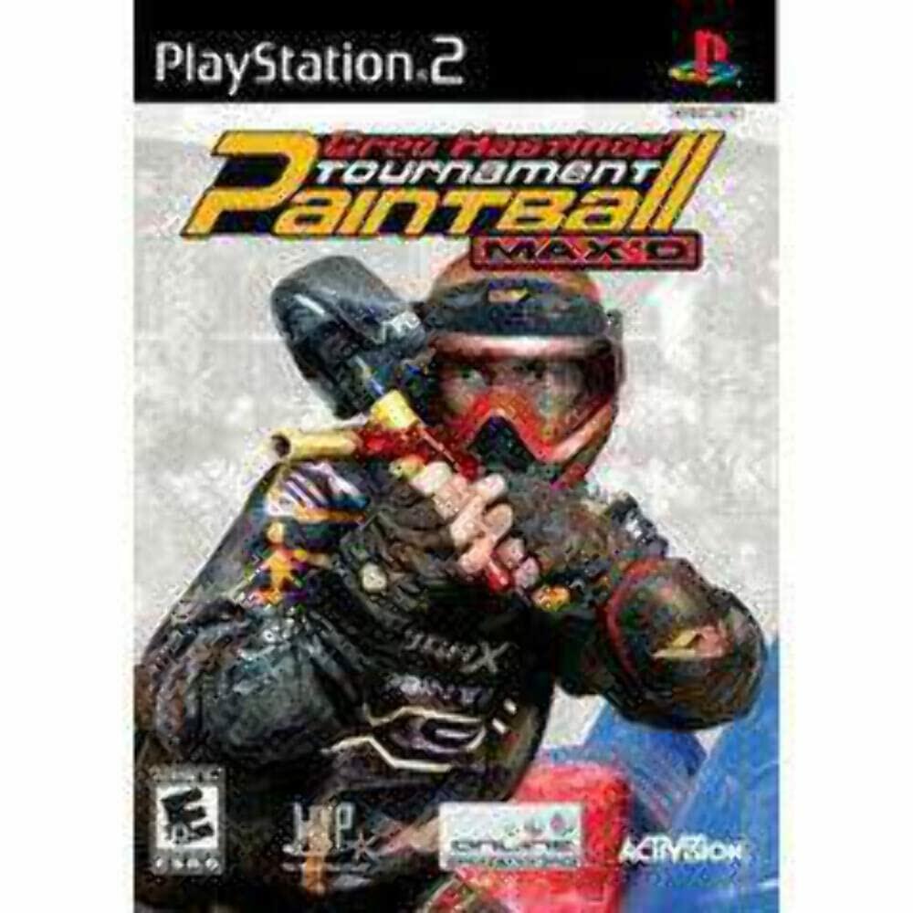 Greg Hastings' Tournament Paintball Max'D PS2 PlayStation 2 +Reg CIB - Refurbished
