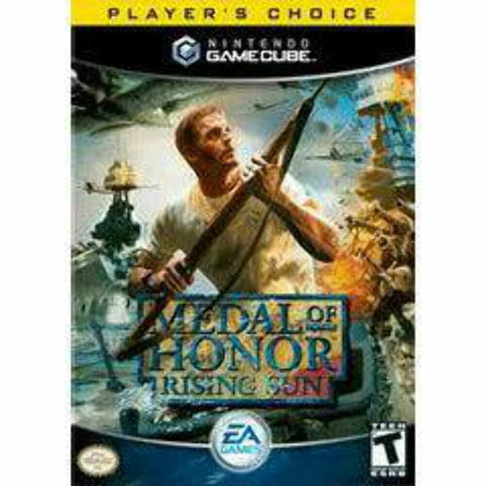 Medal of Honor Rising Sun Nintendo GameCube Player's Choice Complete - Refurbished