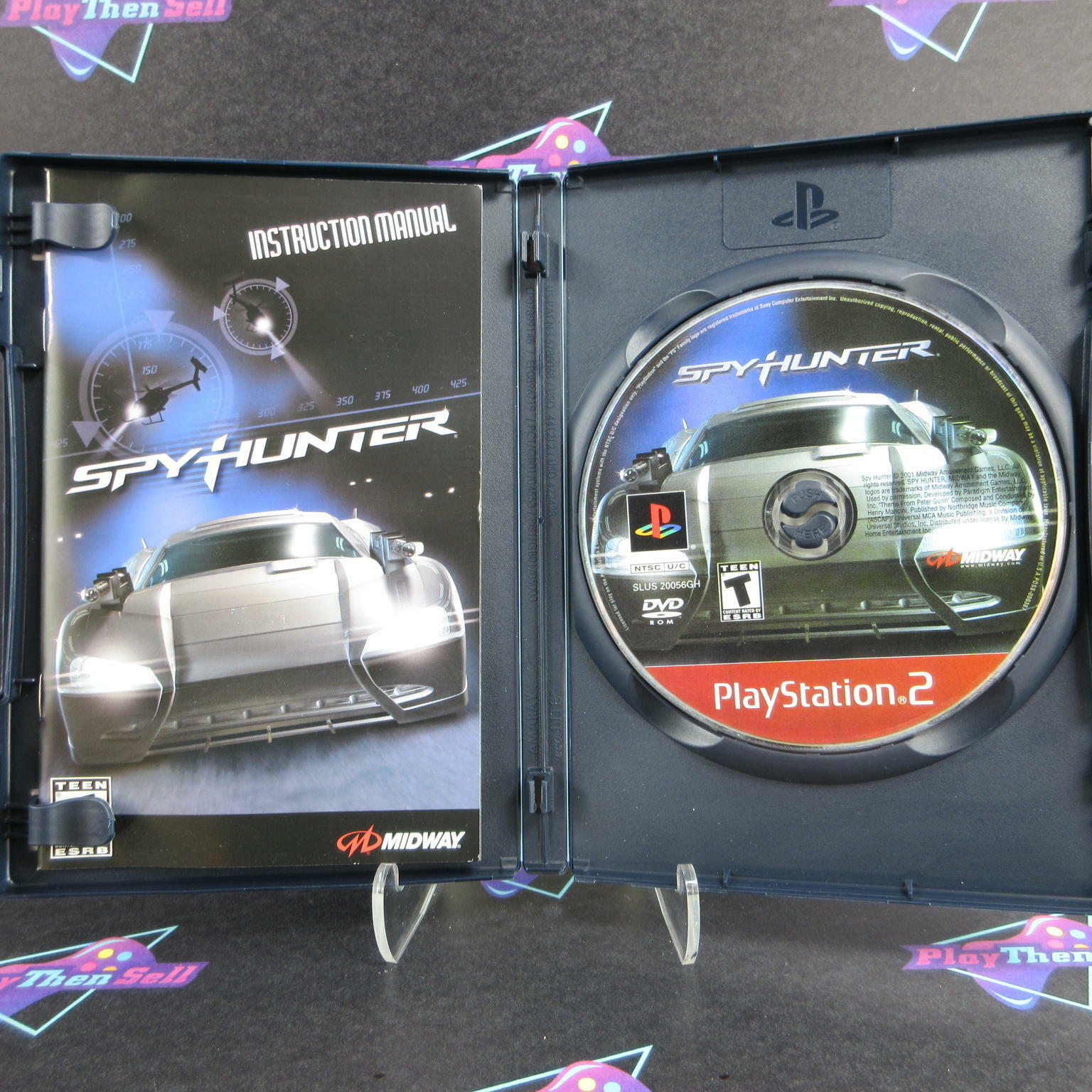 Spy Hunter PS2 PlayStation 2 GH + Reg Card Complete
