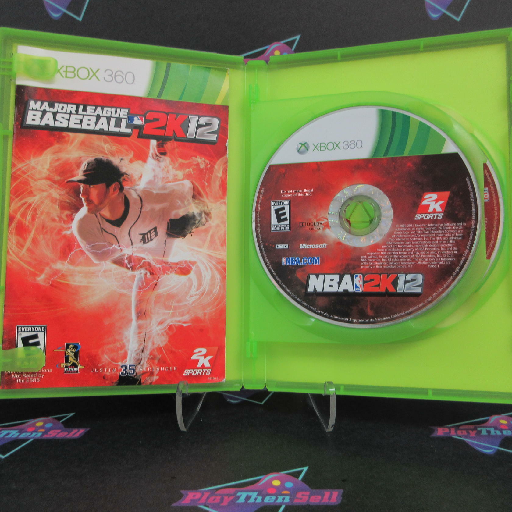 MLB 2K12/NBA 2K12 Combo Pack Xbox 360 Complete - Refurbished