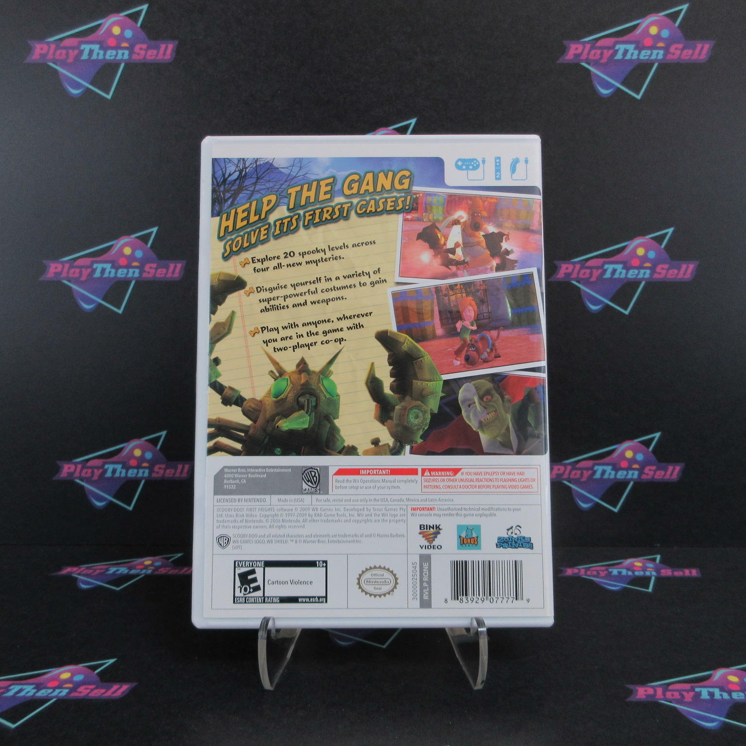 Scooby Doo First Frights Nintendo Wii Complete - Refurbished