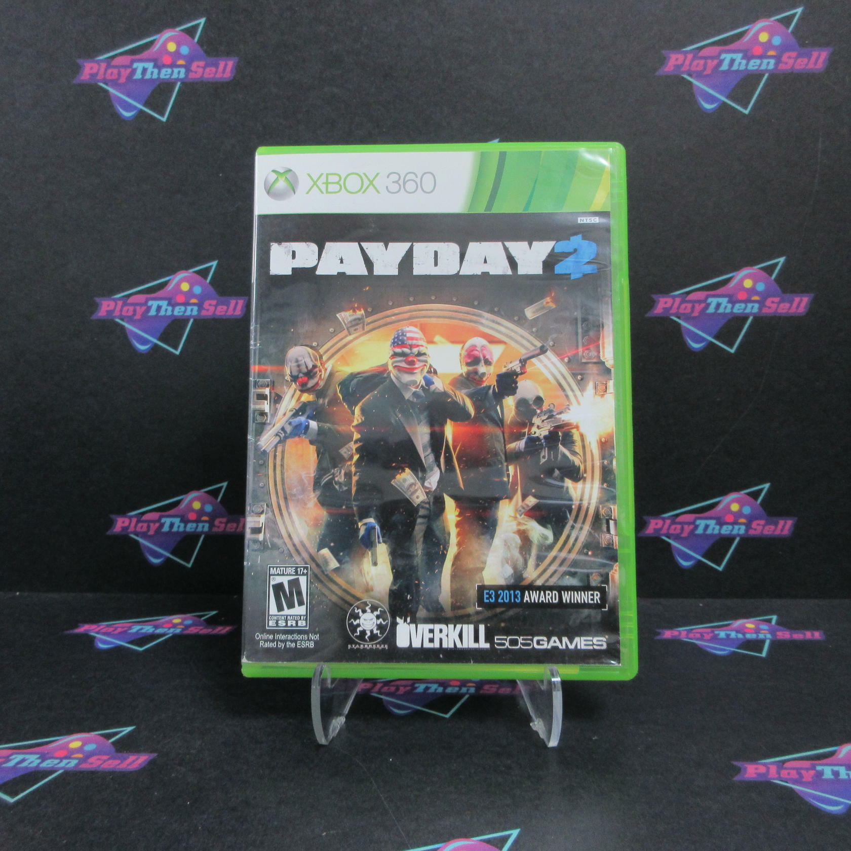 Payday 2 Xbox 360 AD/MD Complete CIB - Very Good