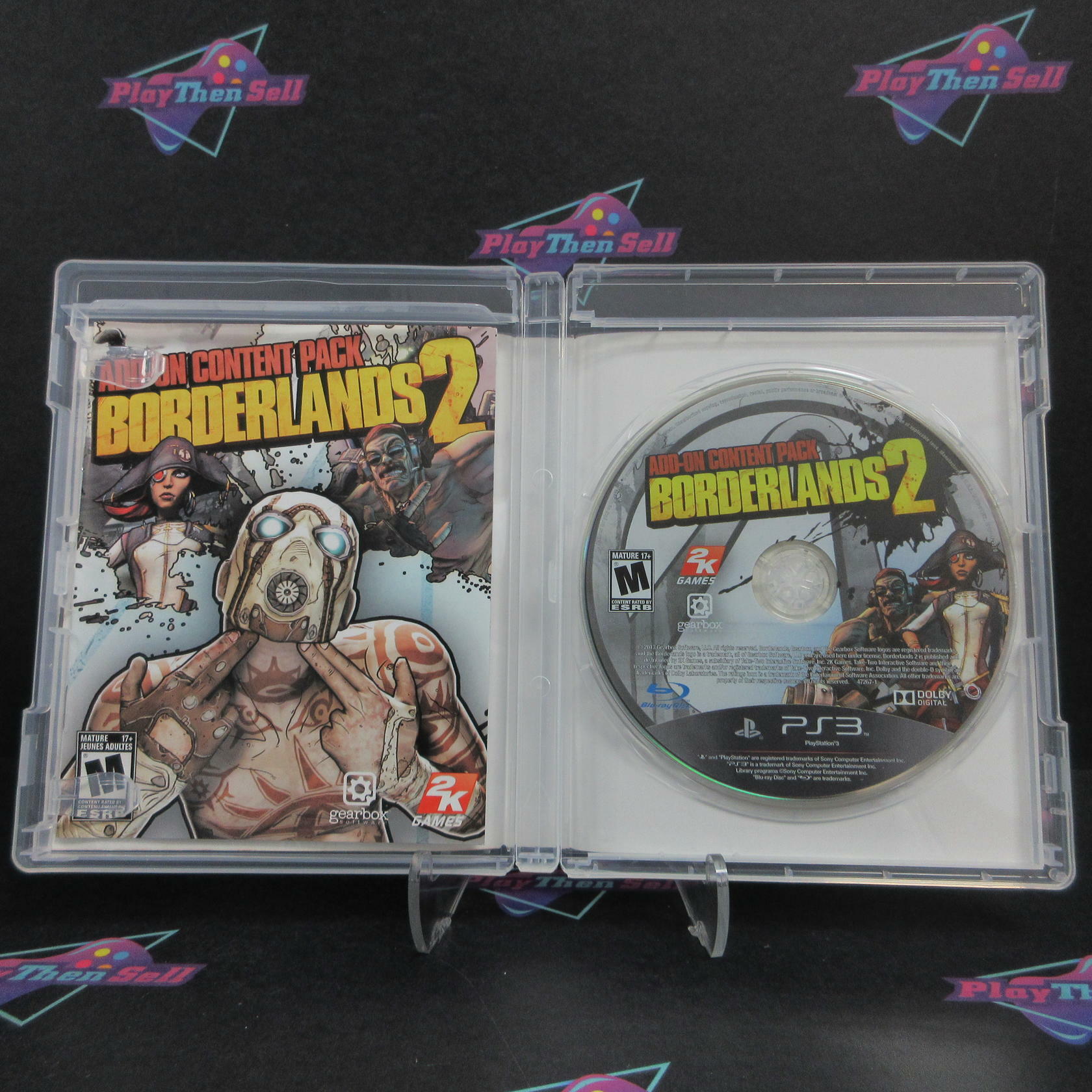 Borderlands 2 Add-On Content Pack PS3 PlayStation 3 Complete - Refurbished