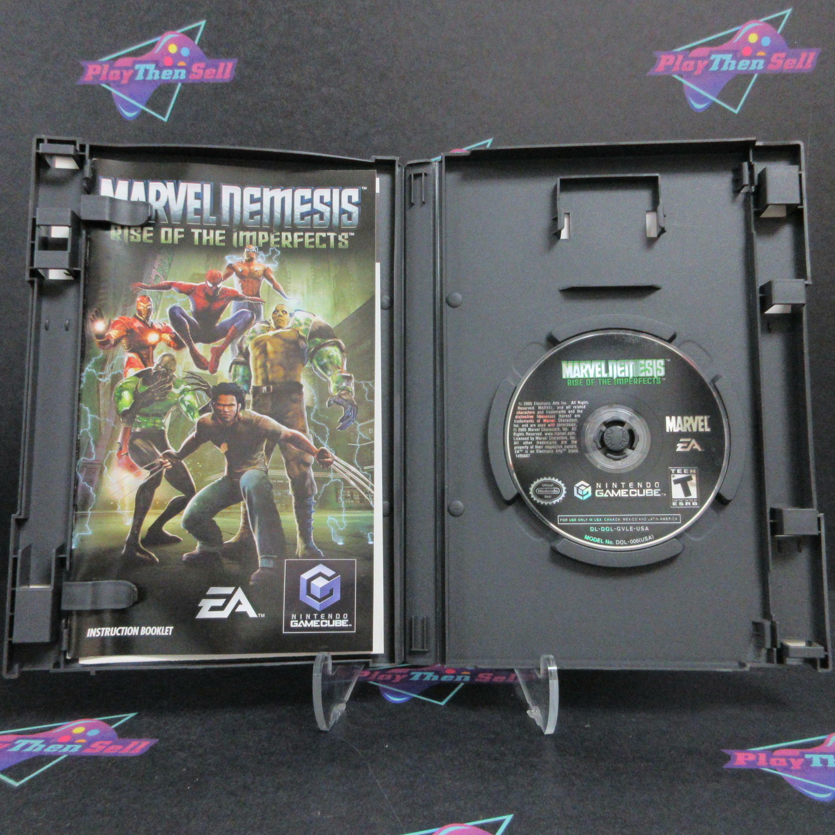 Marvel Nemesis Rise of the Imperfects Nintendo Gamecube Complete - Refurbished